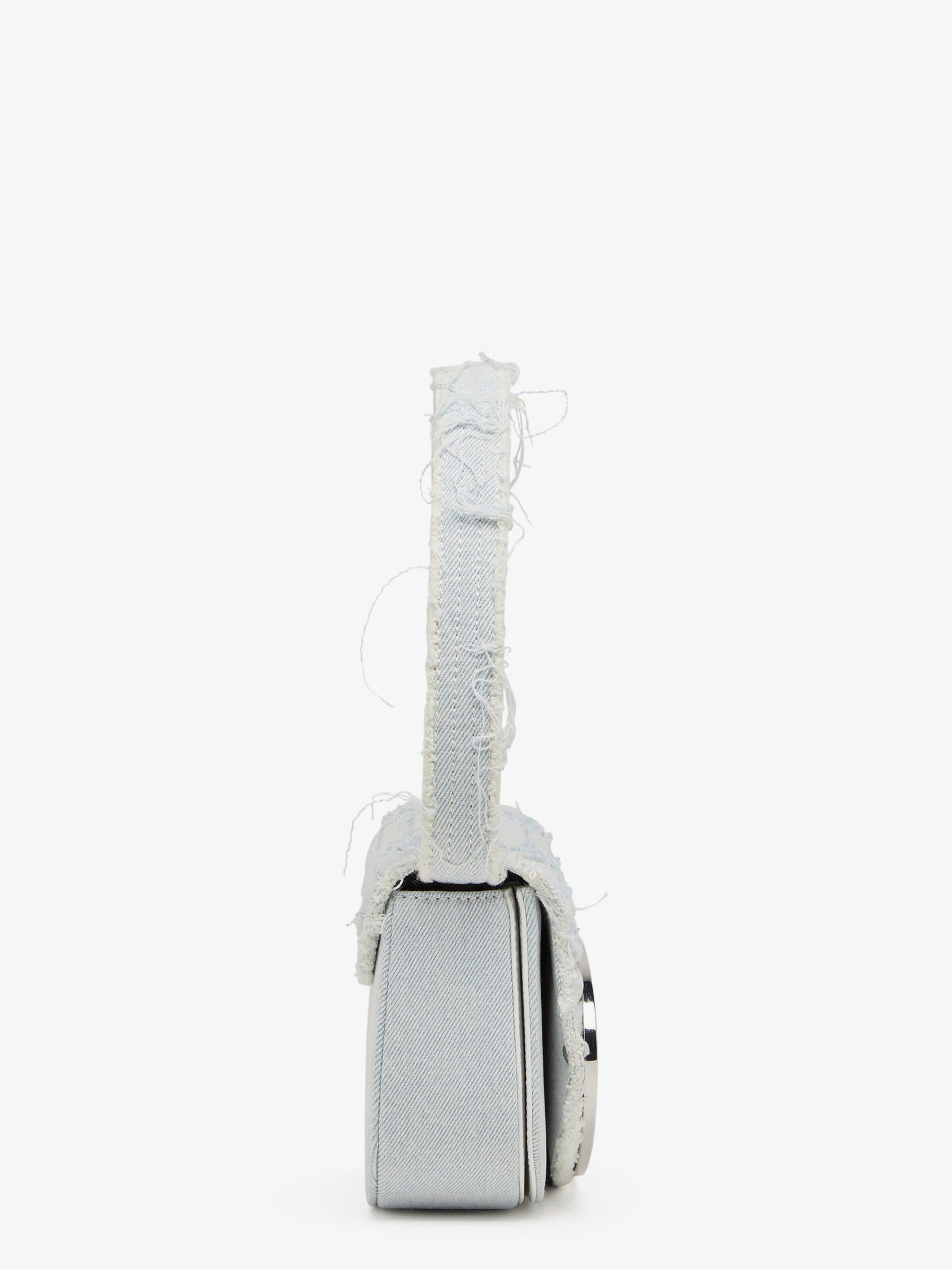 Diesel 1Dr Denim Shoulder Bag With Rhinestone D Logo Size ONE SIZE - 3 Thumbnail