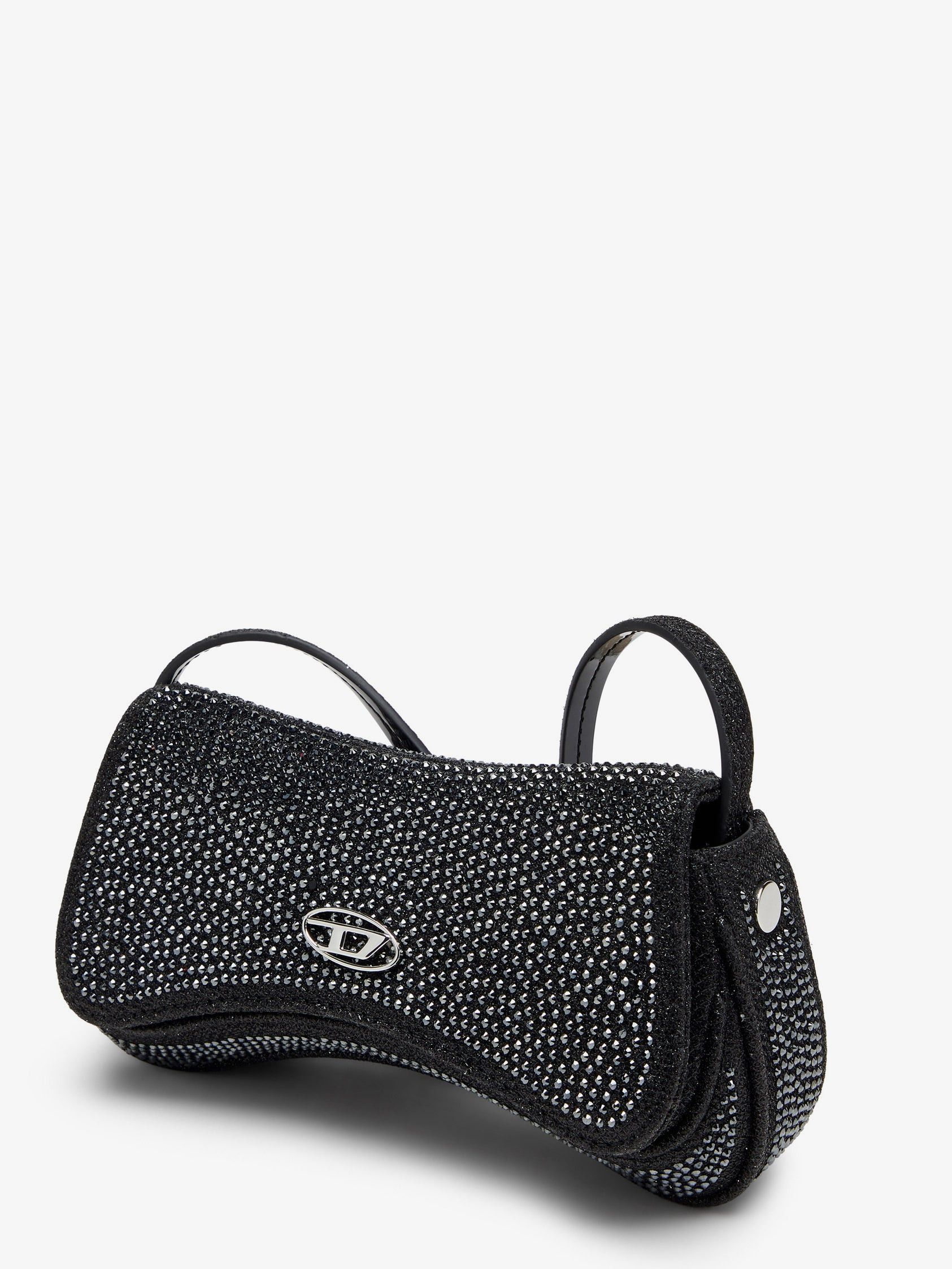 Diesel Play Crossbody Xs Shoulder Bag With All-Over Rhinestones Size ONE SIZE - 4 Thumbnail