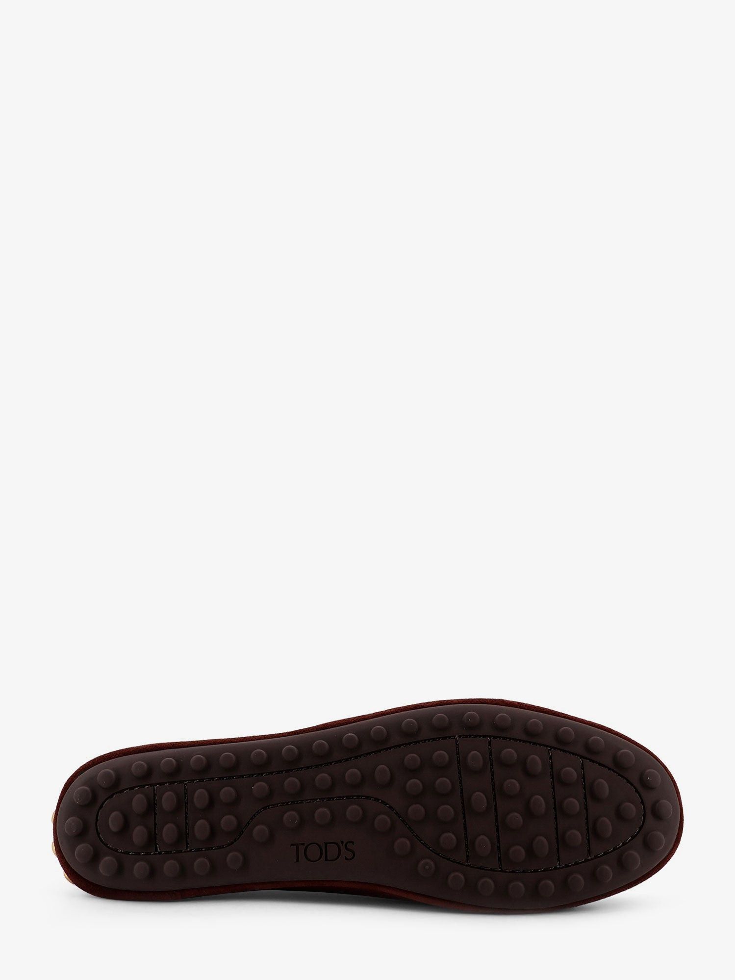 Tod's Leather Ballerinas With Rubber Stud Detail On The Back Size US 9 / IT 39 - 4 Thumbnail