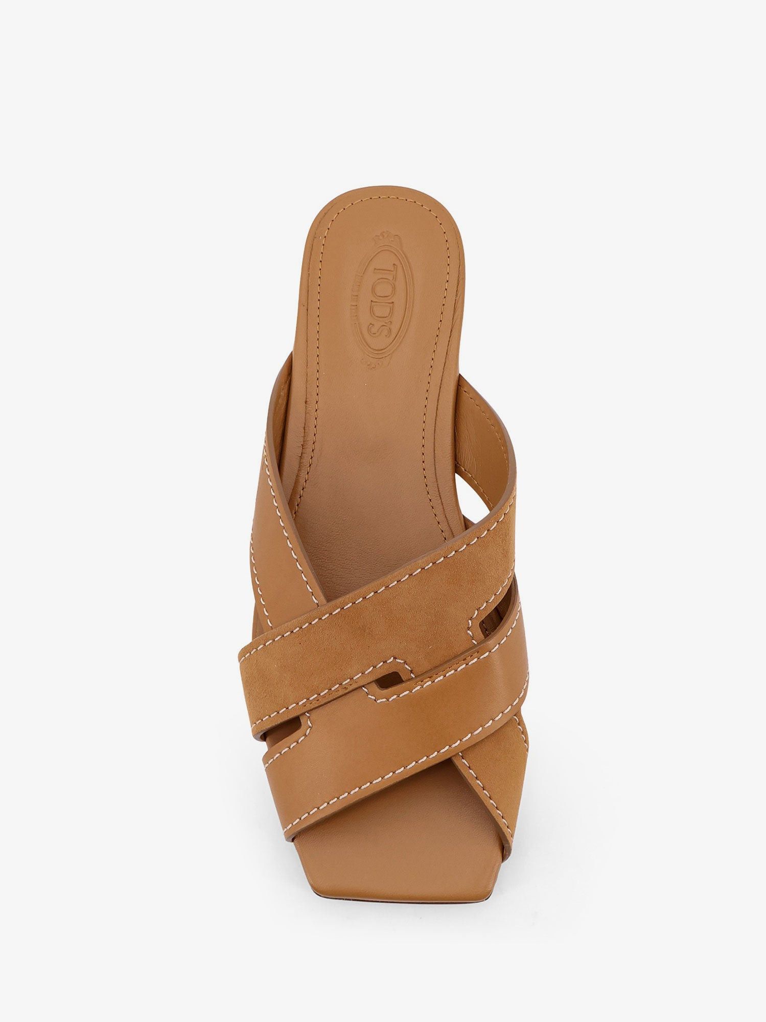 Tod's Leather Sandals With Suede Detail Size US 6 / IT 36 - 4 Thumbnail