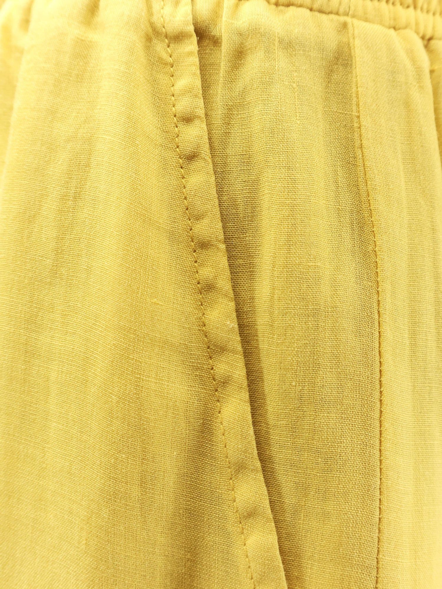 Nude Linen Blend Trousers Size 28" / US 6 / IT 42 - 2 Thumbnail