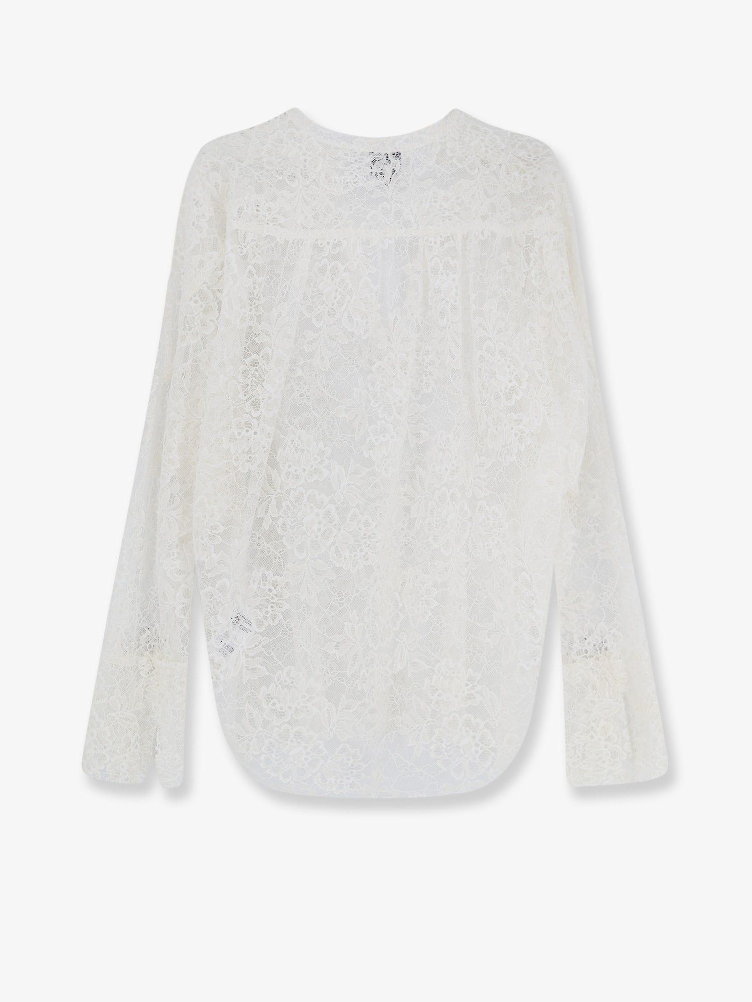 Nude Lace Shirt Size M / US 6-8 / IT 42-44 - 2 Thumbnail