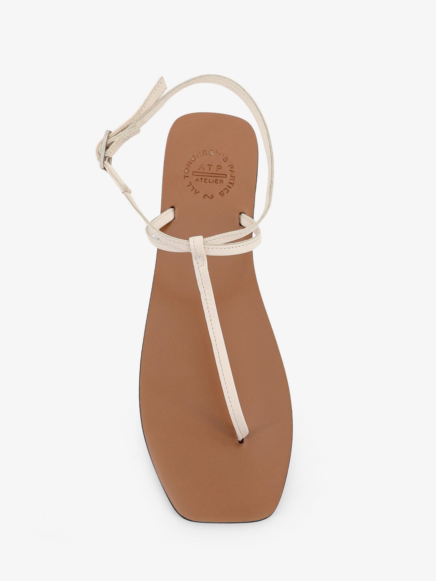 ATP Atelier Alassio Leather Sandals Size US 8 / IT 38 - 4 Thumbnail