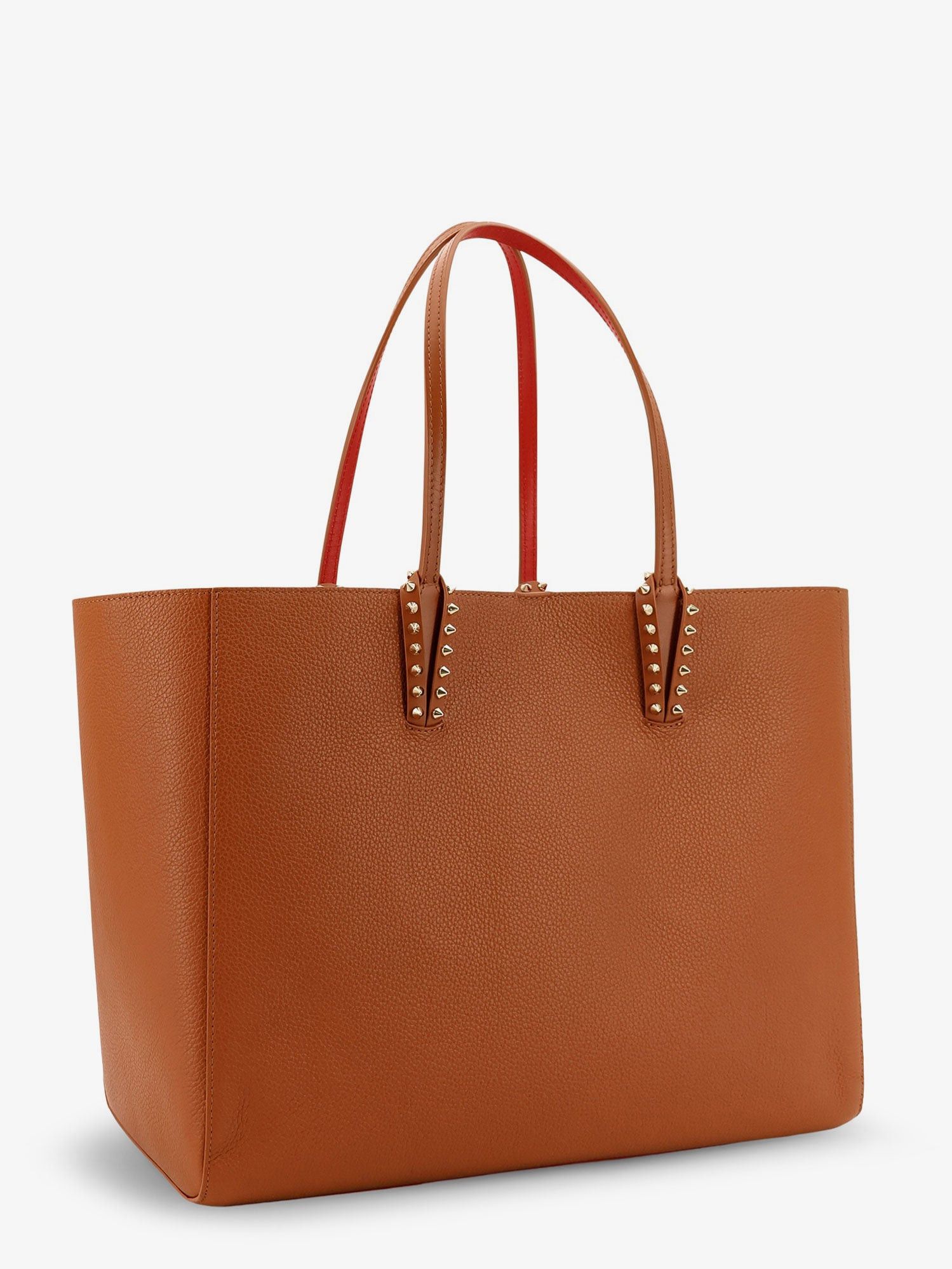 Christian Louboutin Cabata Studded Leather Shoulder Bag Size ONE SIZE - 3 Thumbnail