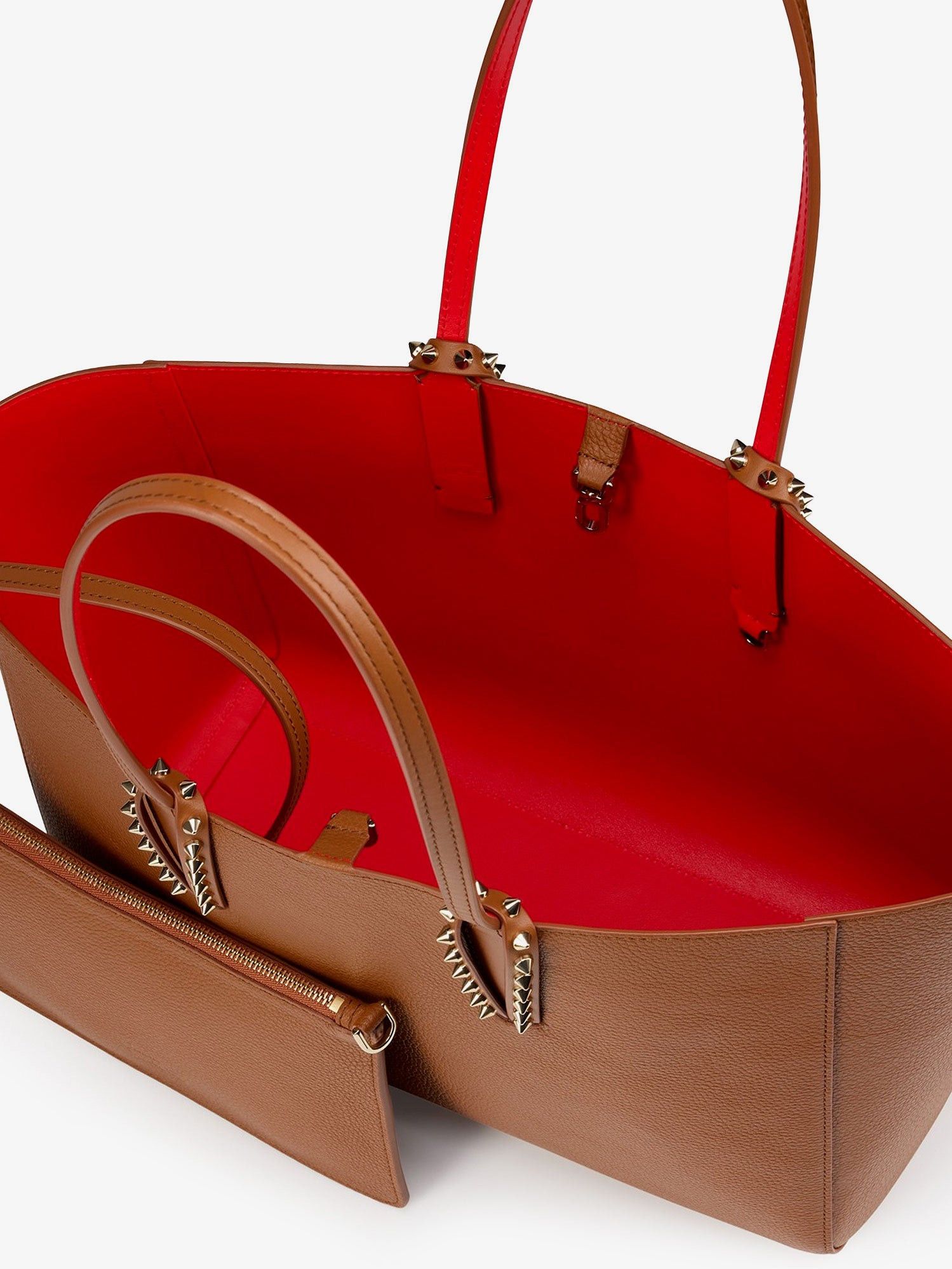 Christian Louboutin Cabata Leather Shoulder Bag Size ONE SIZE - 5 Thumbnail