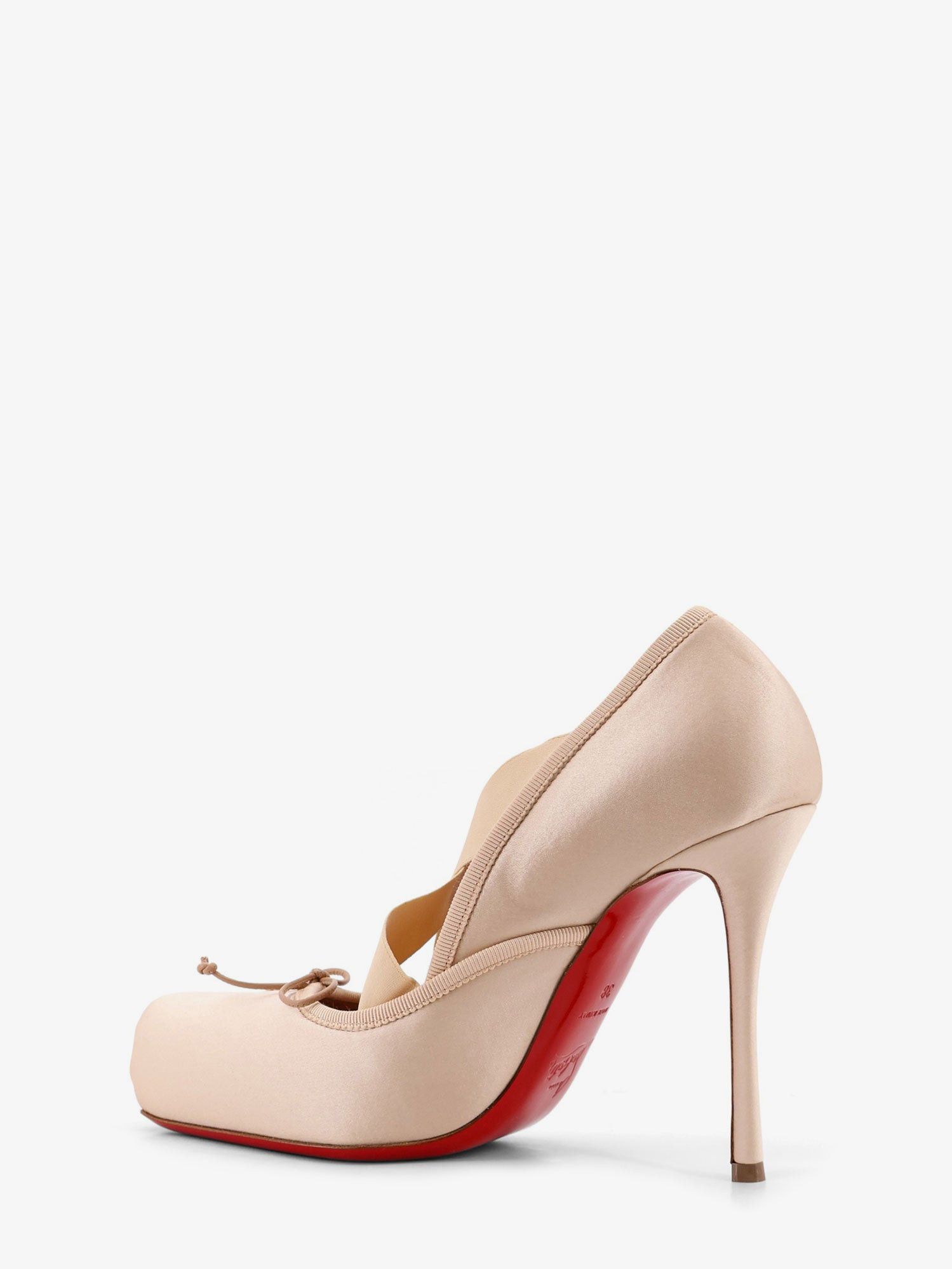 Christian Louboutin Cassia Nodo Satin Pumps Size US 9 / IT 39 - 3 Thumbnail