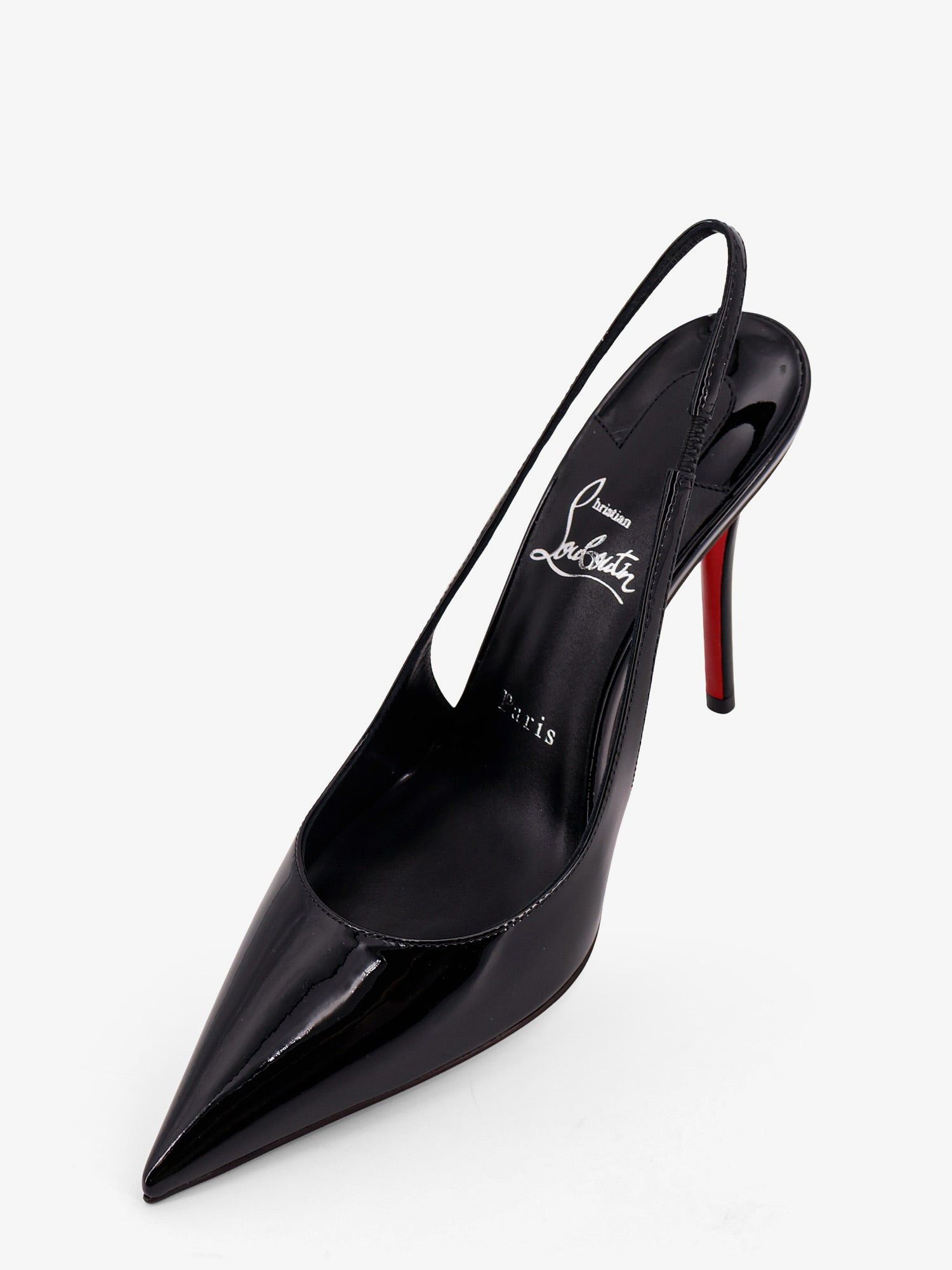Christian Louboutin Miss Z Patent Leather Pumps Size US 8 / IT 38 - 4 Thumbnail
