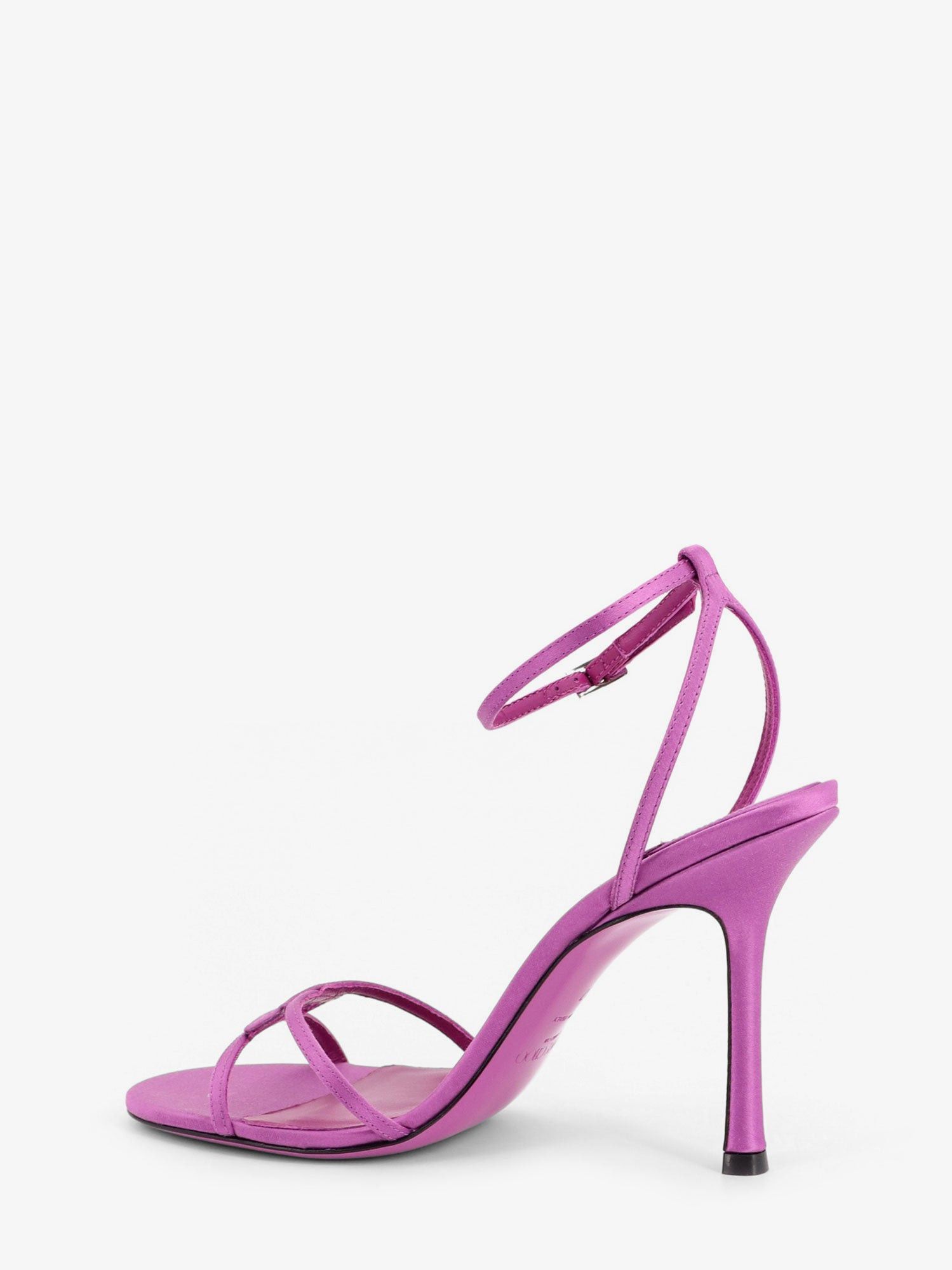 Jimmy Choo Leo Satin Sandals Size US 11 / IT 41 - 3 Thumbnail