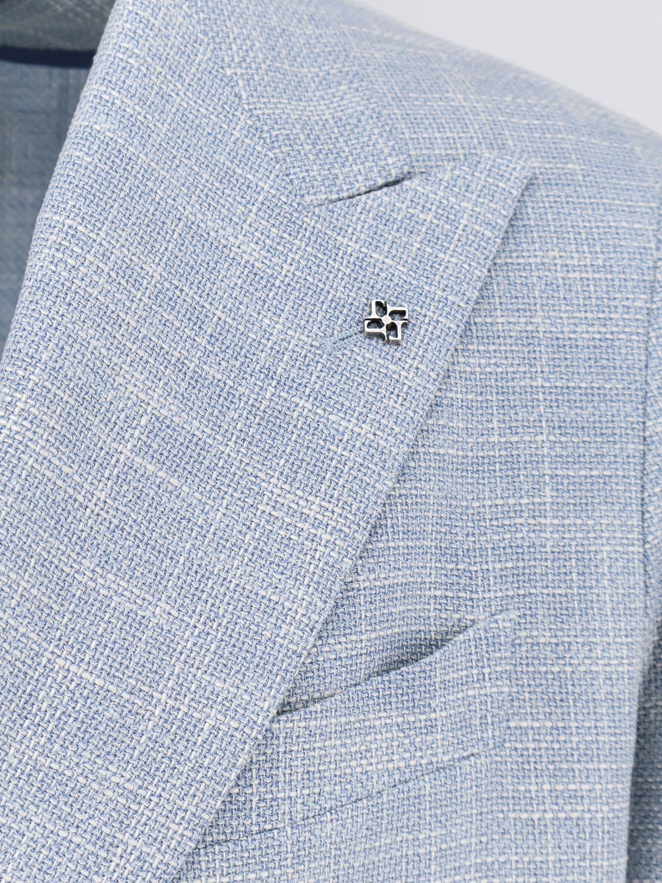 Tagliatore Double-Breasted Virgin Wool, Silk And Cotton Blazer Size US S / EU 44-46 / 1 - 3 Thumbnail