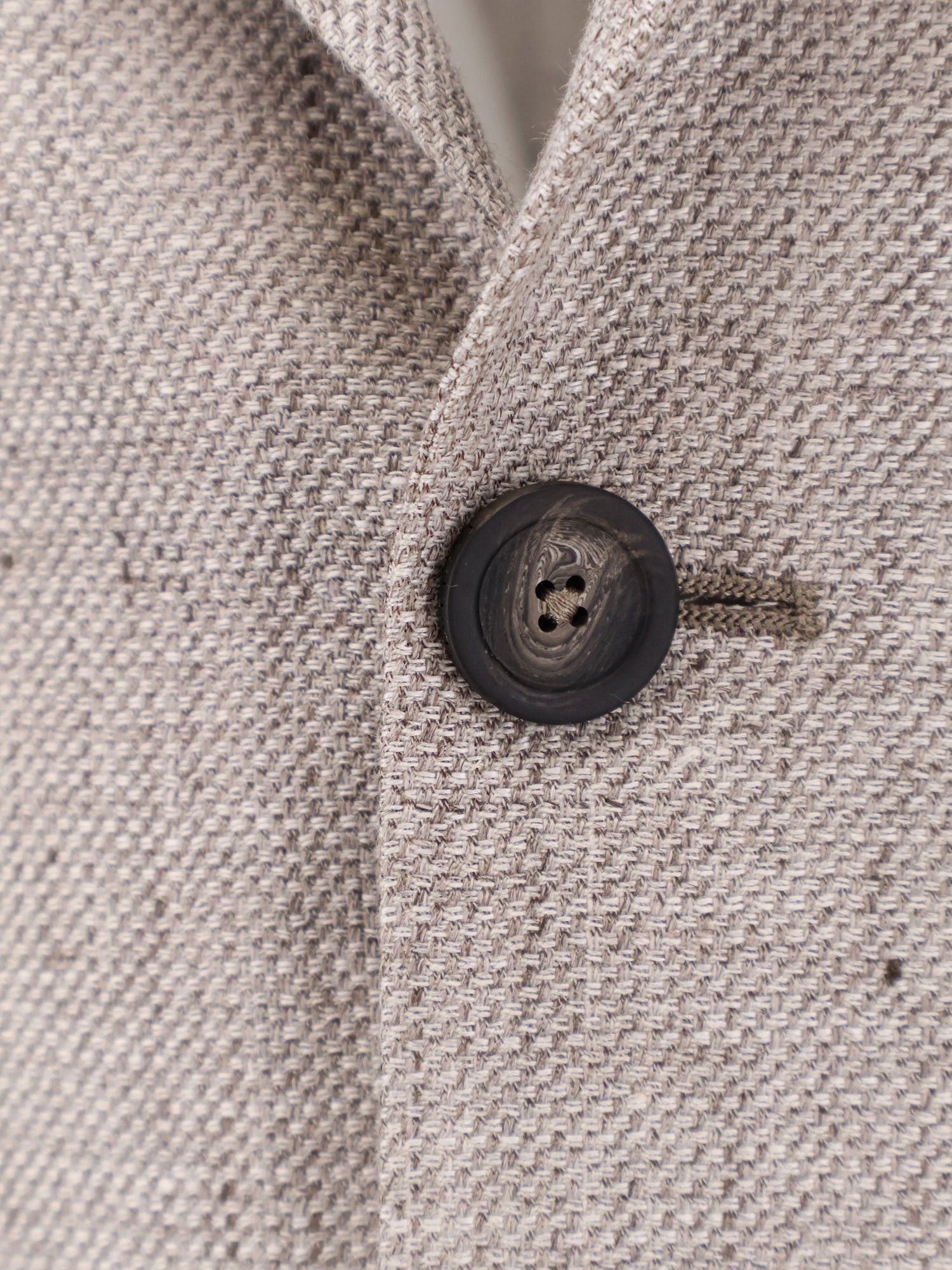 Tagliatore Single-Breasted Linen And Virgin Wool Blazer Size US L / EU 52-54 / 3 - 3 Thumbnail