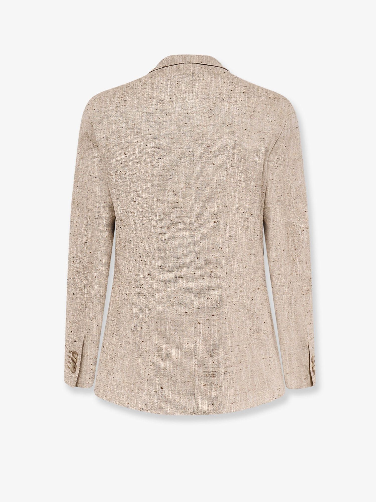 Tagliatore Cotton, Silk And Hemp Blazer Size US XXL / EU 58 / 5 - 2 Thumbnail