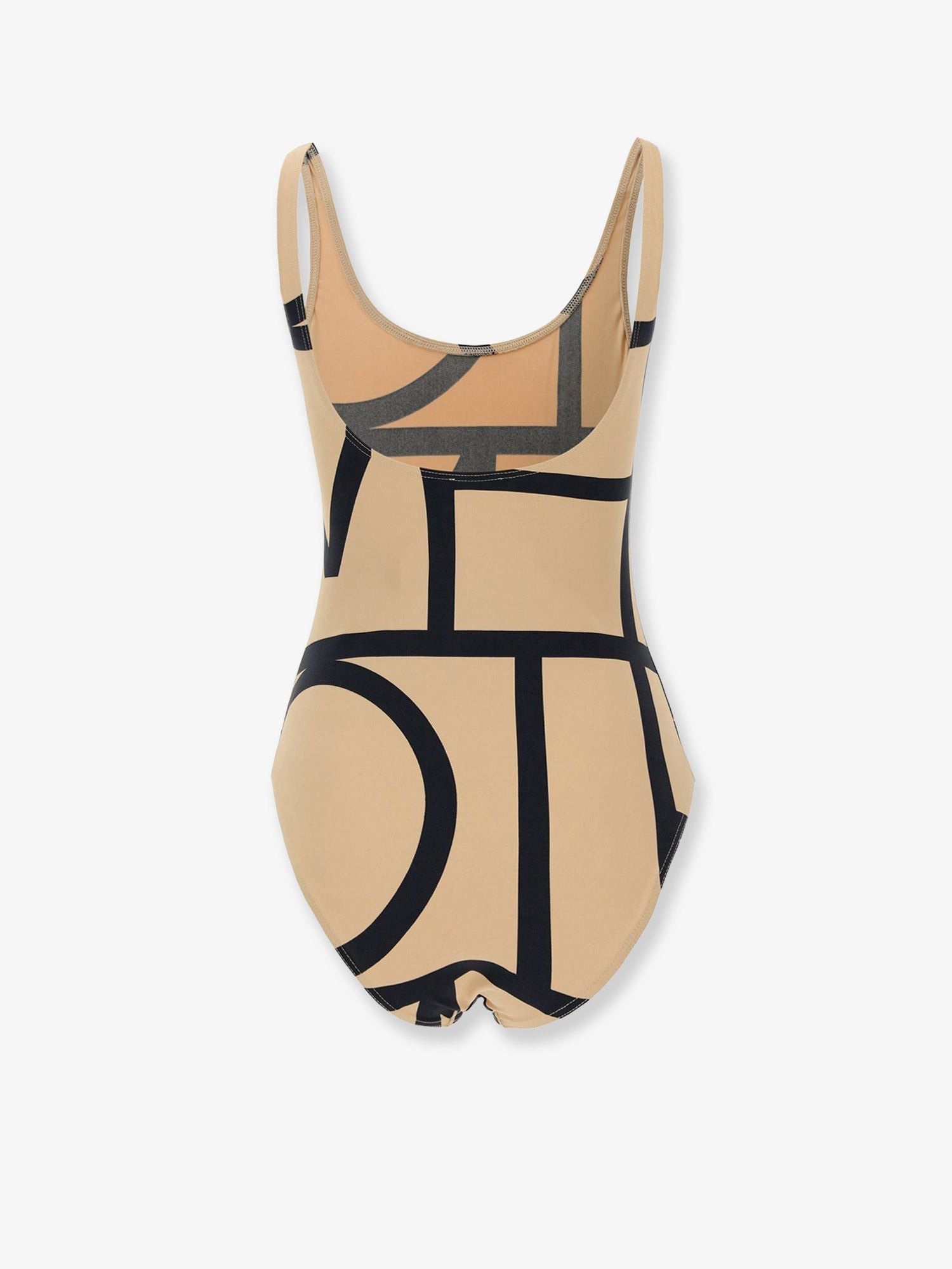 Toteme Monogram Recycled Nylon Blend One-Piece Swimsuit Size S / US 4 / IT 40 - 2 Thumbnail