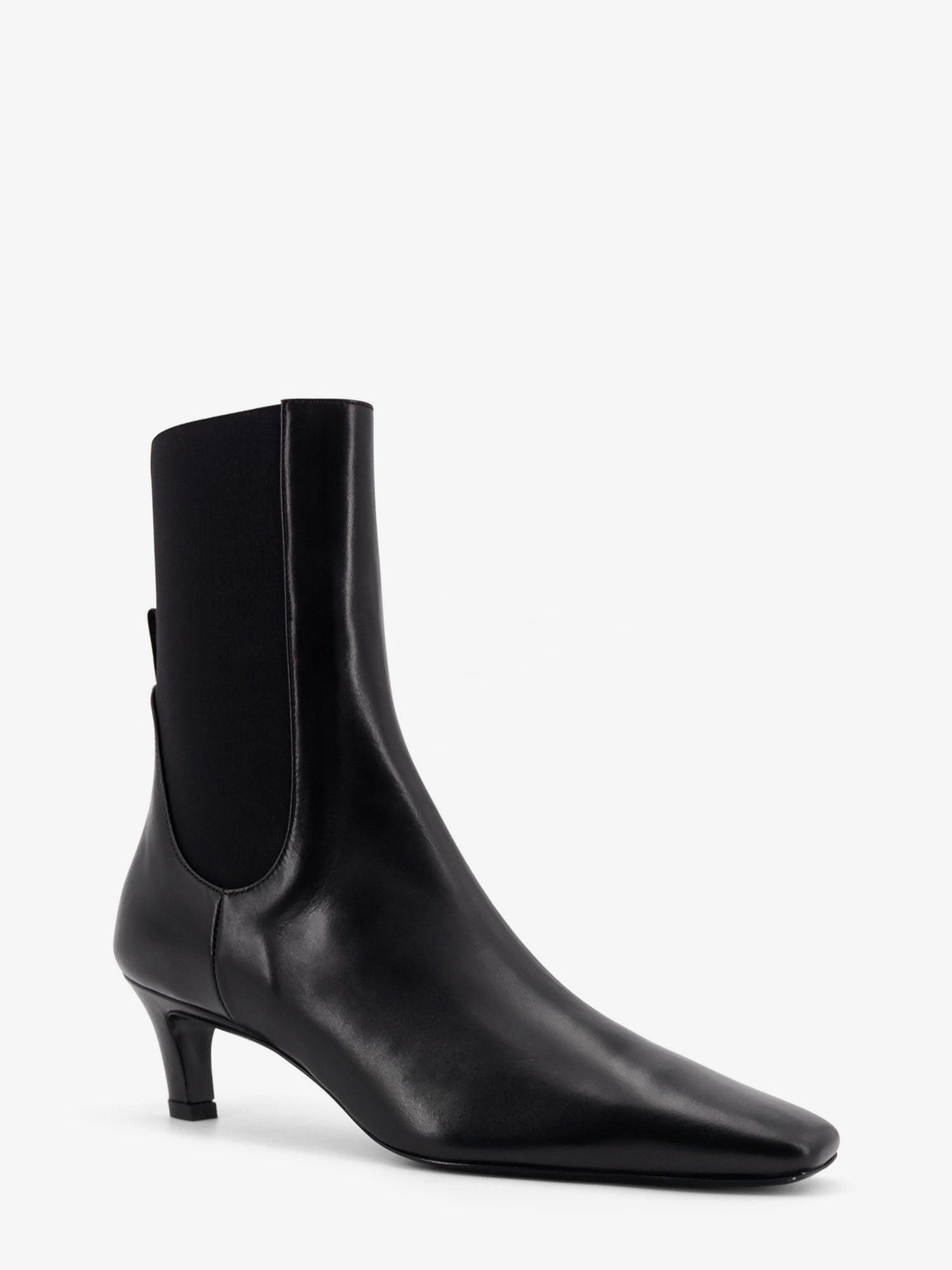 Toteme The Mid Heel Boot Leather Boots Size US 6 / IT 36 - 2 Thumbnail