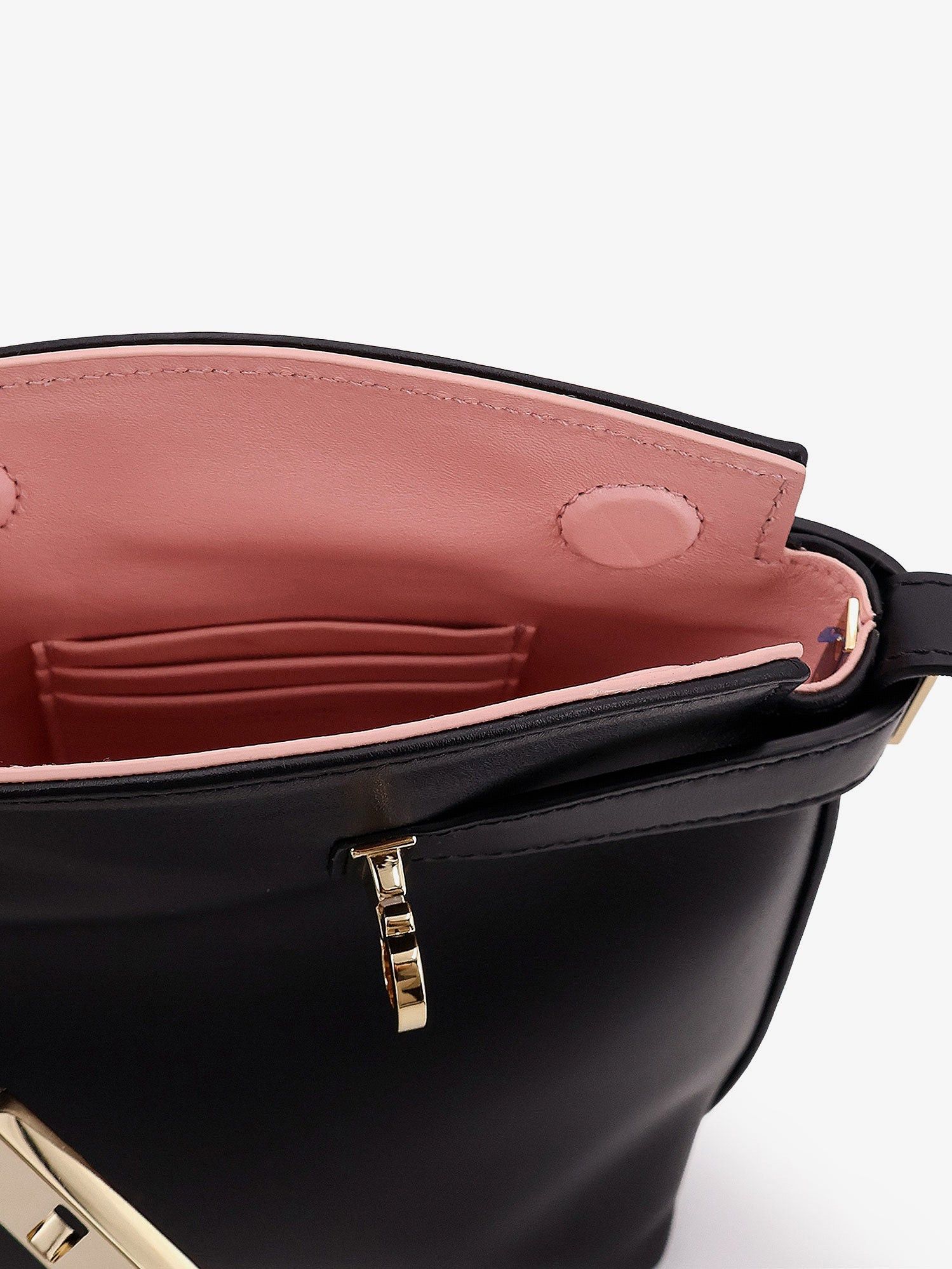 Salvatore Ferragamo Leather Crossbody Bag With Gancini Detail Size ONE SIZE - 5 Thumbnail