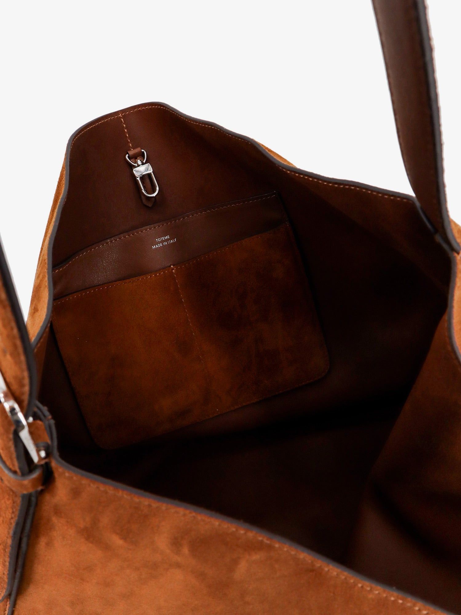 Toteme Suede Belted Tote Shoulder Bag Size ONE SIZE - 4 Thumbnail