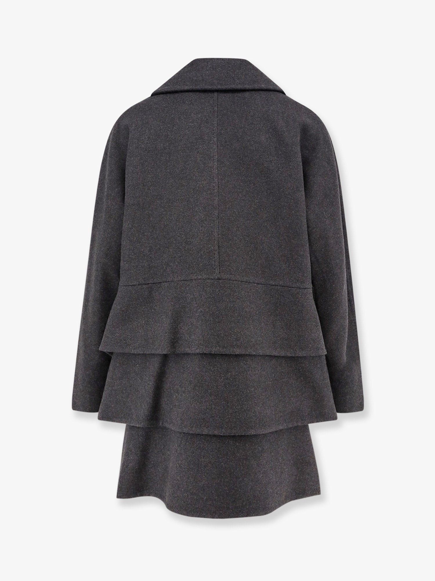 Max Mara Asturie1234 Oversize Virgin Wool And Cashmere Coat Size M / US 6-8 / IT 42-44 - 2 Thumbnail