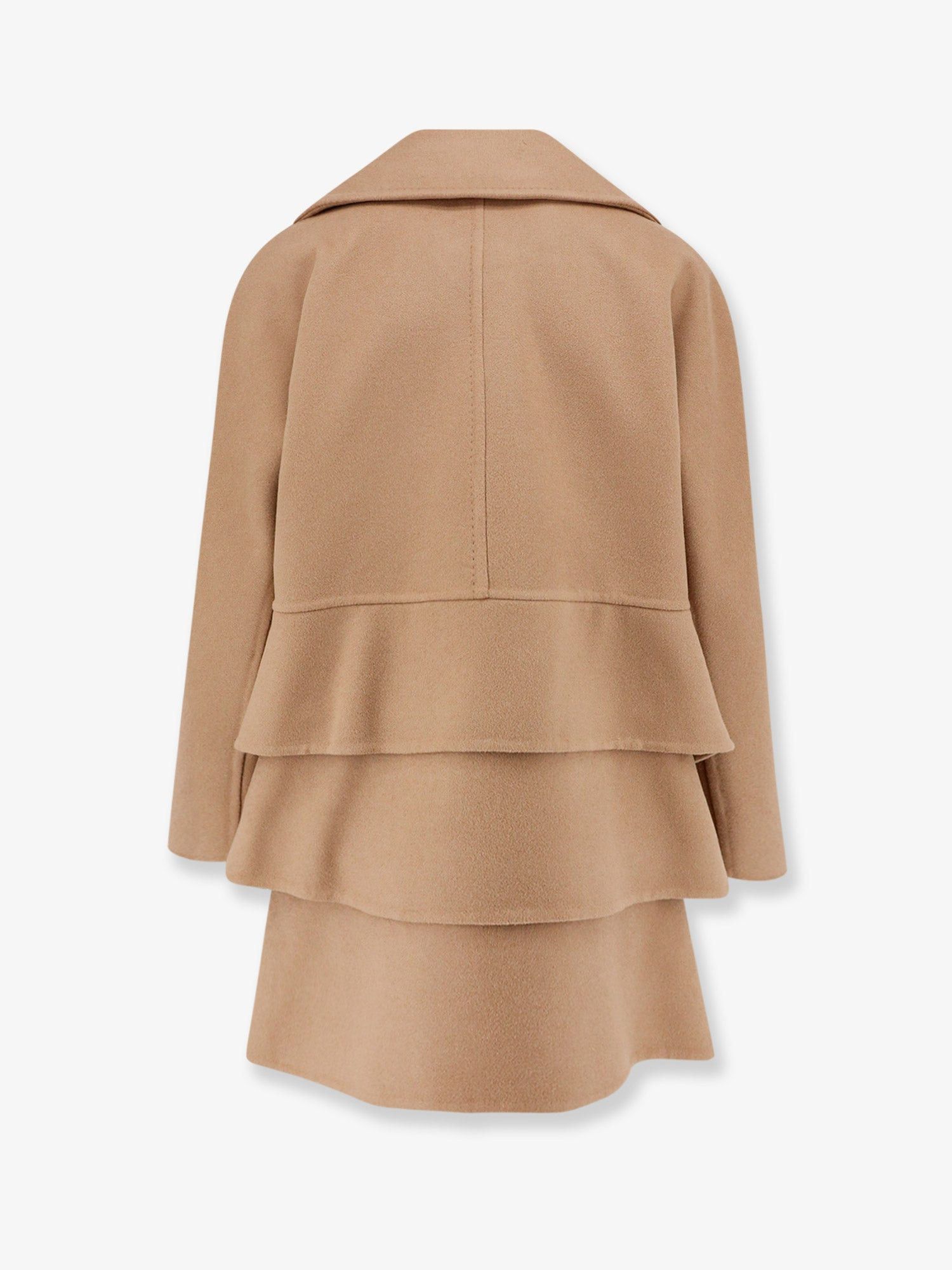 Max Mara Asturie1234 Oversize Virgin Wool And Cashmere Coat Size S / US 4 / IT 40 - 2 Thumbnail