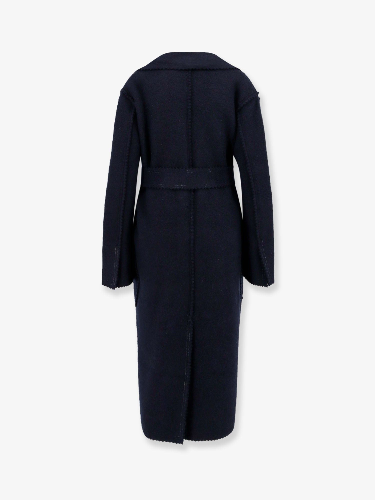 Max Mara Wool And Cashmere Coat Size L / US 10 / IT 46 - 2 Thumbnail