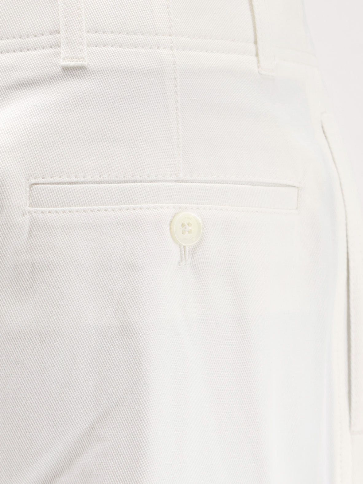 Toteme Relaxed Cotton Trousers Size 27" / US 4 / IT 40 - 5 Thumbnail