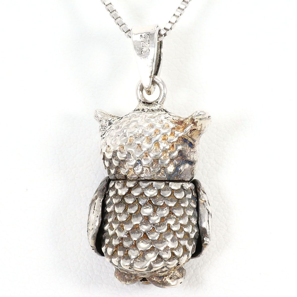 Other Other Silver 925 Owl Necklace Precious Metal Necklace DUTY FREE for USA Size ONE SIZE - 3 Thumbnail