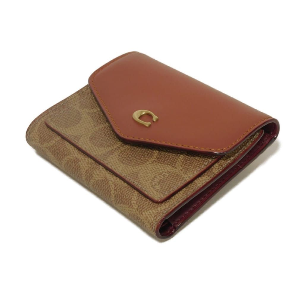 Coach Coach COACH Wyn Small Wallet Trifold Wallet Leather Short Wallet C2329 DUTY FREE for USA Size ONE SIZE - 4 Thumbnail