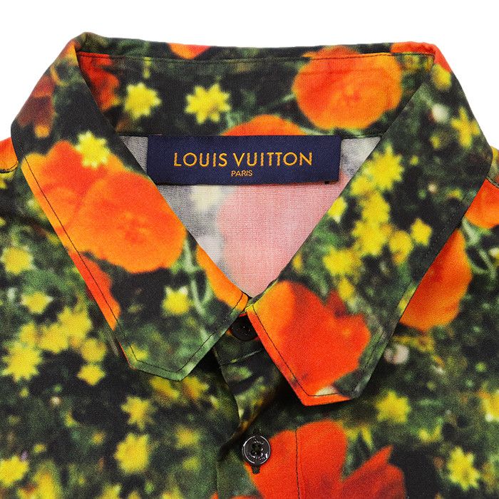 Louis Vuitton Louis Vuitton Louis Vuitton Wizard of Oz Poppies Dorothy Silk Shirt Textile Tops DUTY FREE for USA Size ONE SIZE - 11 Thumbnail