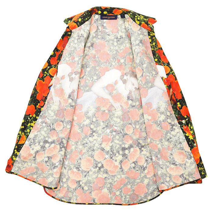 Louis Vuitton Louis Vuitton Louis Vuitton Wizard of Oz Poppies Dorothy Silk Shirt Textile Tops DUTY FREE for USA Size ONE SIZE - 8 Thumbnail