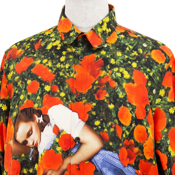 Louis Vuitton Louis Vuitton Louis Vuitton Wizard of Oz Poppies Dorothy Silk Shirt Textile Tops DUTY FREE for USA Size ONE SIZE - 2 Thumbnail