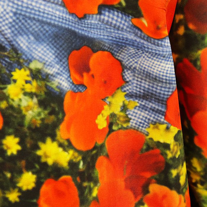Louis Vuitton Louis Vuitton Louis Vuitton Wizard of Oz Poppies Dorothy Silk Shirt Textile Tops DUTY FREE for USA Size ONE SIZE - 17 Thumbnail