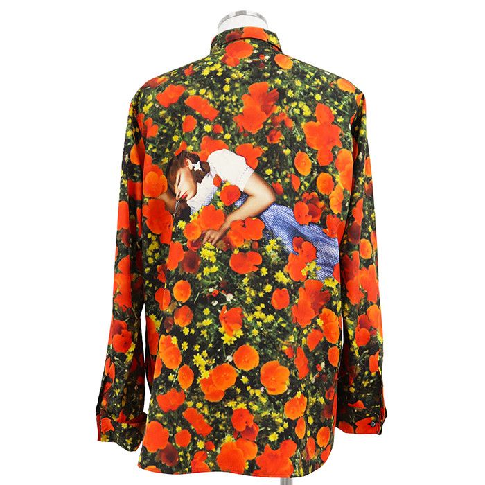 Louis Vuitton Louis Vuitton Louis Vuitton Wizard of Oz Poppies Dorothy Silk Shirt Textile Tops DUTY FREE for USA Size ONE SIZE - 7 Thumbnail
