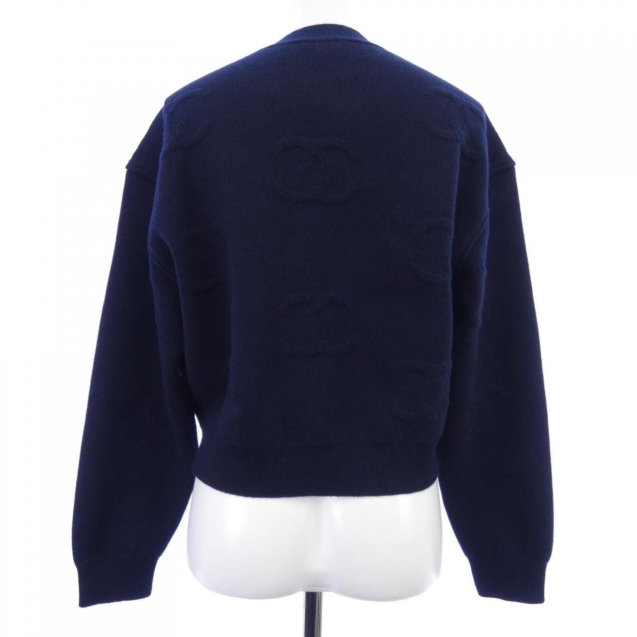 Chanel Chanel Chanel Cashmere Knitwear Textile Tops P70525K10076 DUTY FREE for USA Size ONE SIZE - 2 Thumbnail