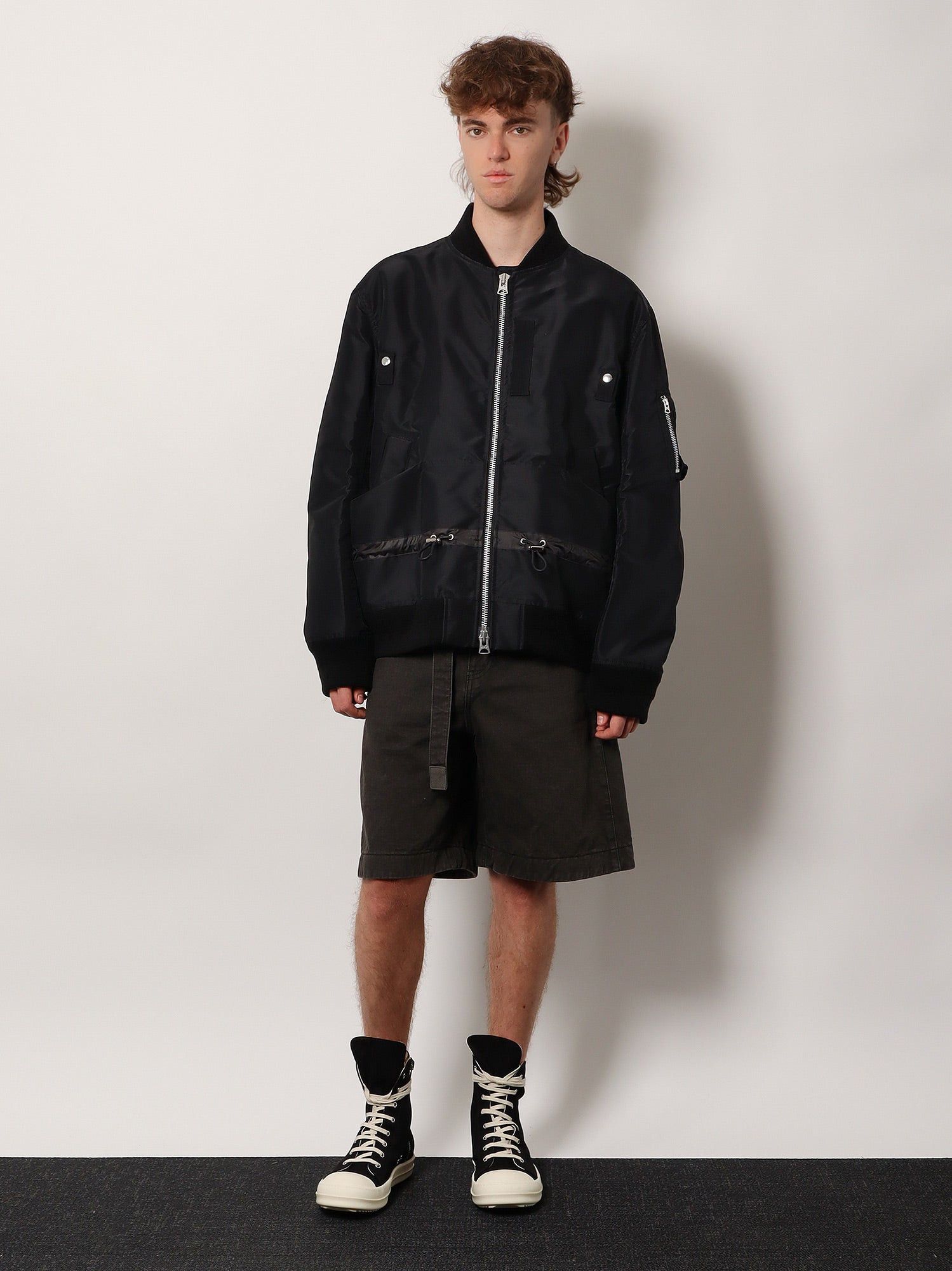 Sacai Nylon Bomber Jacket Size US L / EU 52-54 / 3 - 4 Thumbnail