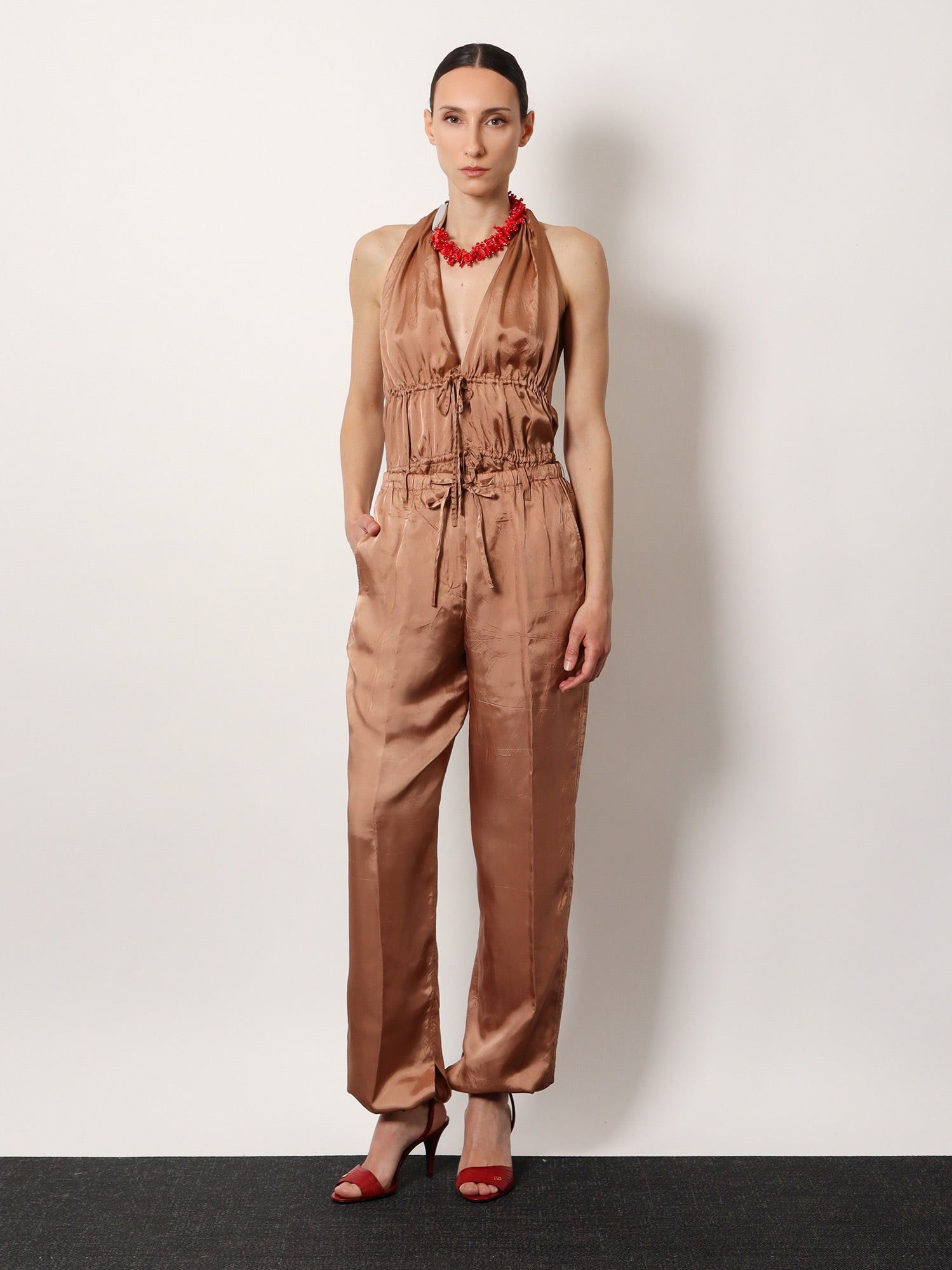 Dries Van Noten Penra Viscose Trousers Size 28" / US 6 / IT 42 - 2 Thumbnail