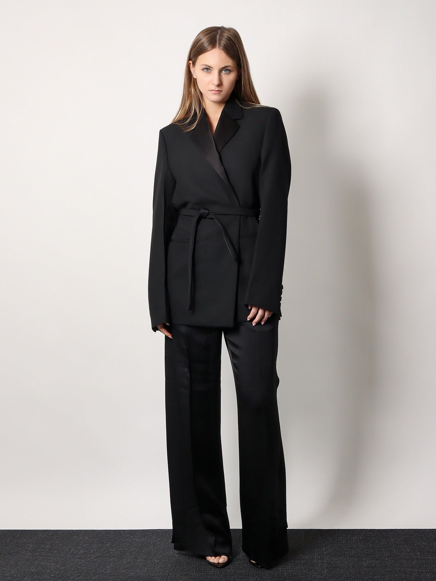 Toteme Viscose Blend Trouser With Slits Size 27" / US 4 / IT 40 - 2 Thumbnail