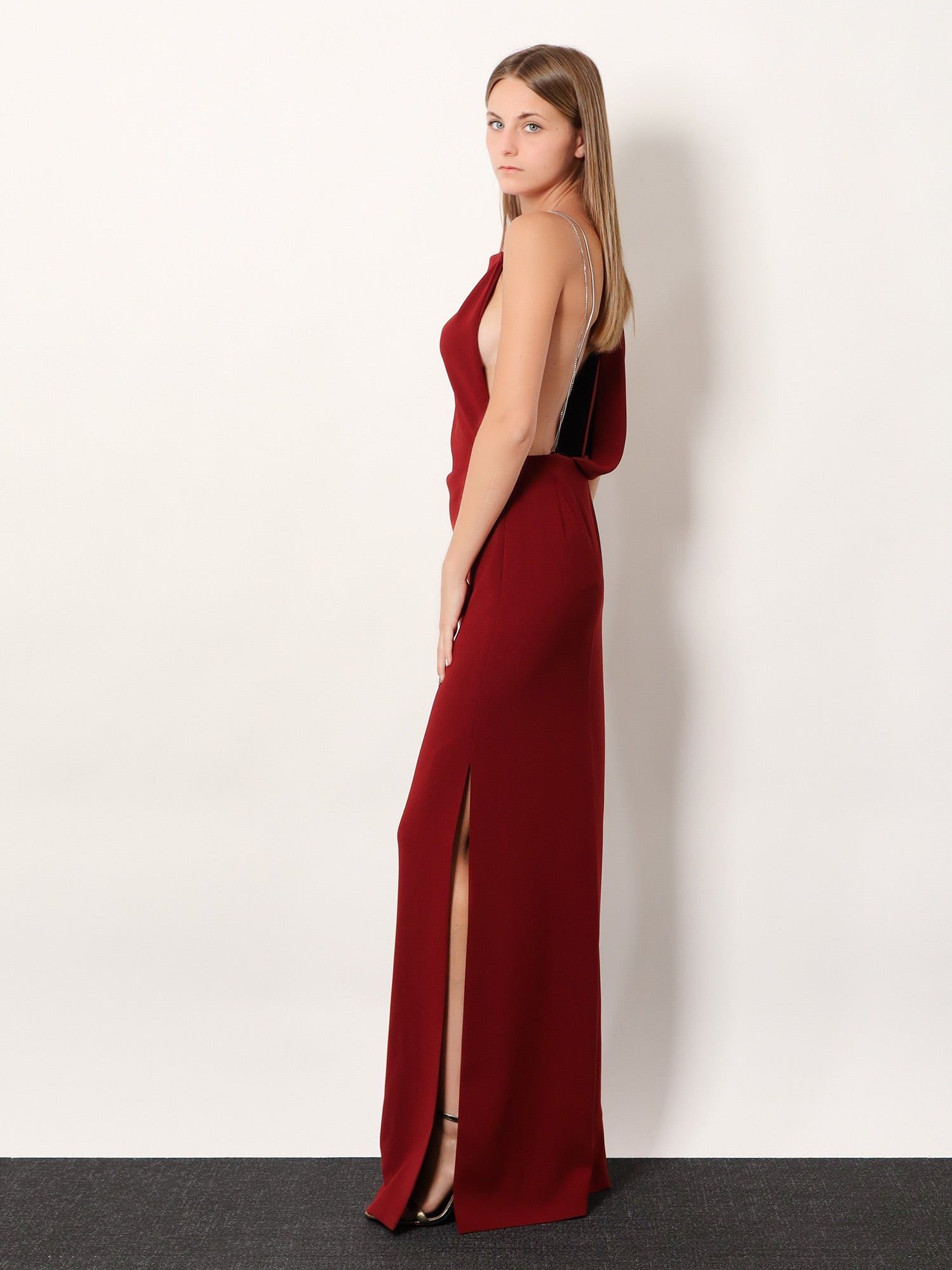 Max Mara Pentola Long Dress Size M / US 6-8 / IT 42-44 - 4 Thumbnail