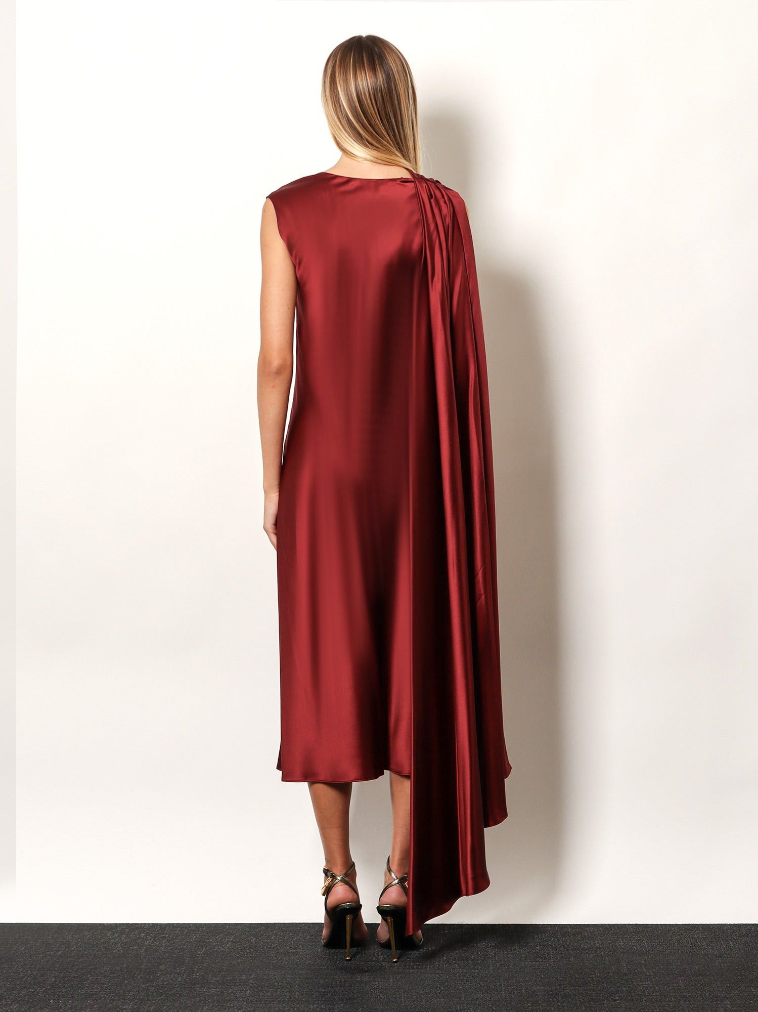 Max Mara Edolo Silk Dress Size S / US 4 / IT 40 - 4 Thumbnail