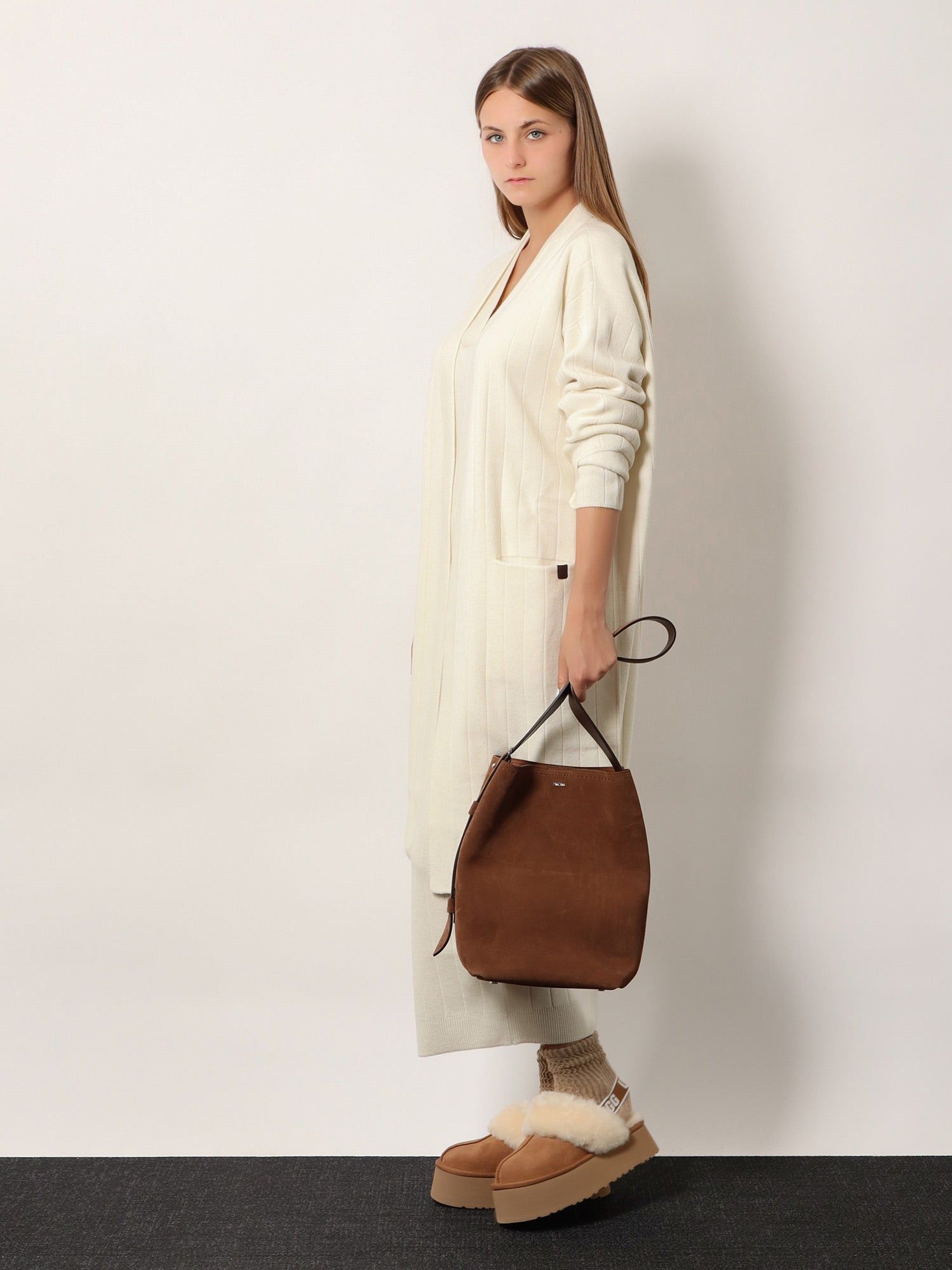 Max Mara Giusto Cashmere Cardigan Size L / US 10 / IT 46 - 2 Thumbnail