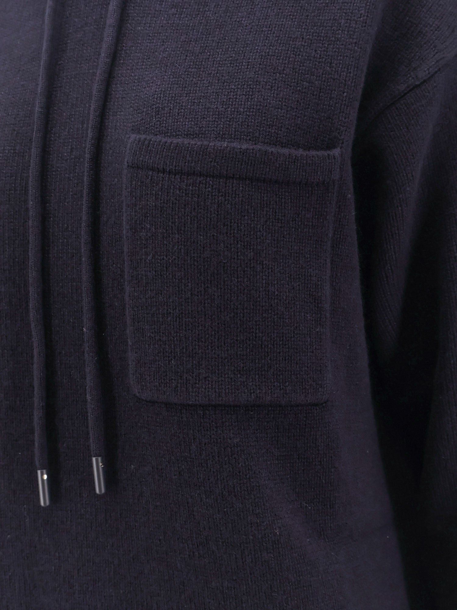 Max Mara Liana Cashmere And Wool Hooded Sweater Size XS / US 0-2 / IT 36-38 - 3 Thumbnail