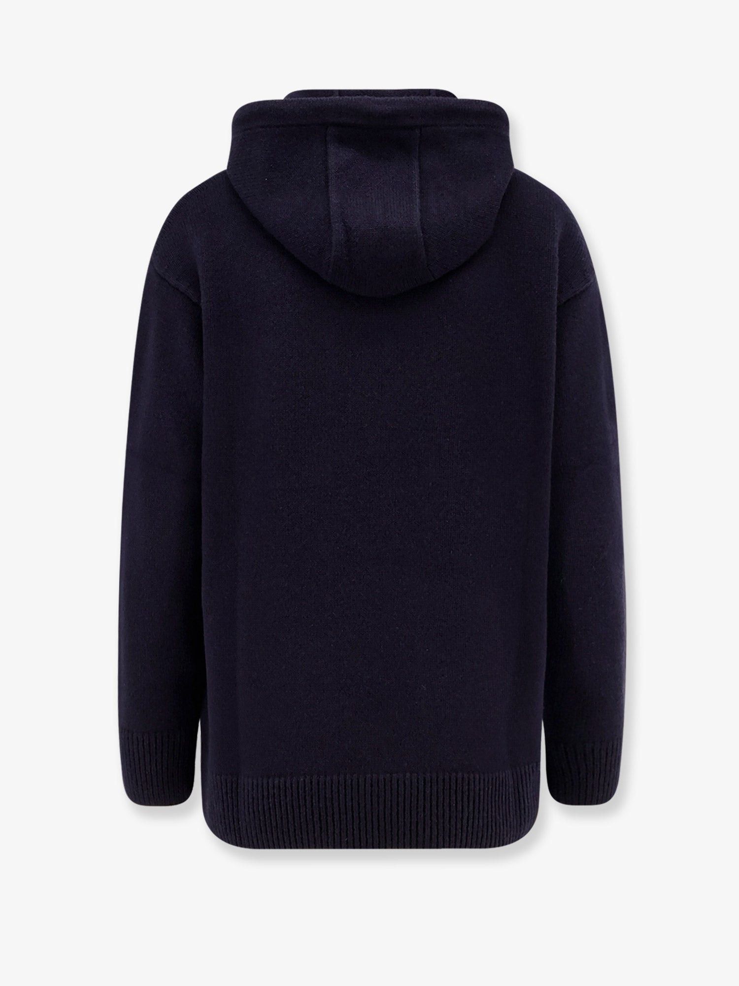 Max Mara Liana Cashmere And Wool Hooded Sweater Size XS / US 0-2 / IT 36-38 - 2 Thumbnail