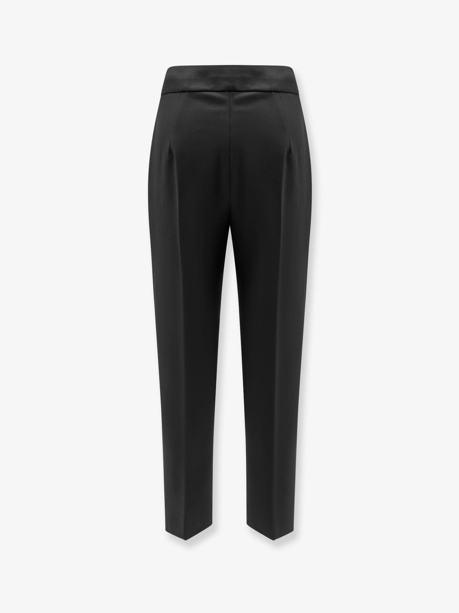 Max Mara Pegno Viscose Blend Trousers Size 28" / US 6 / IT 42 - 2 Thumbnail