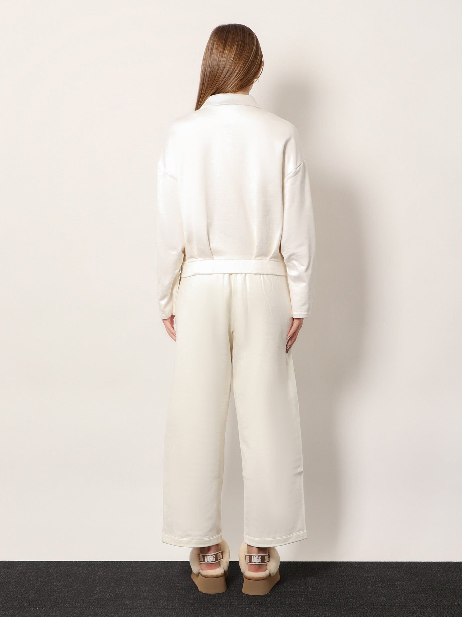 Max Mara Argenta Silk And Cotton Sweatshirt Size L / US 10 / IT 46 - 5 Thumbnail