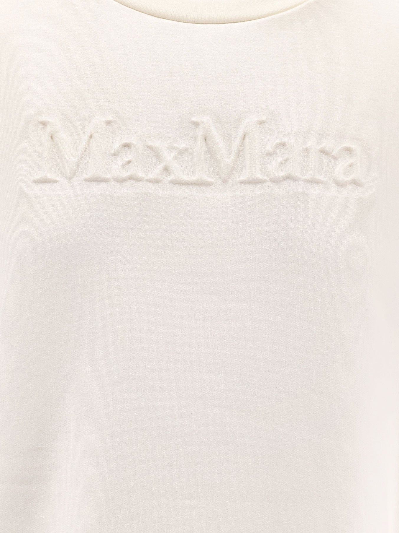 Max Mara Berma Cotton And Silk Sweatshirt Size L / US 10 / IT 46 - 3 Thumbnail