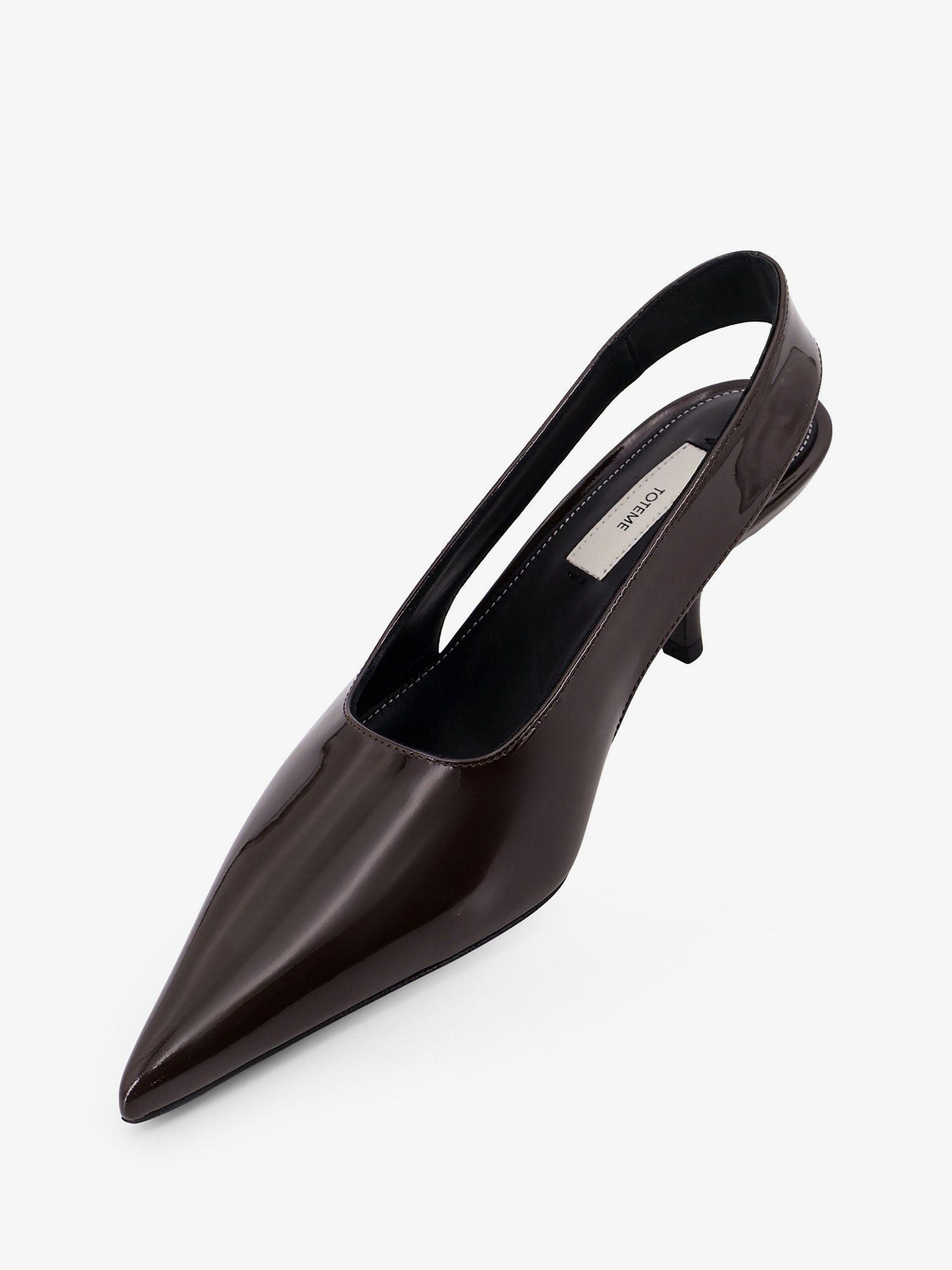 Toteme Patent Leather Slingback Pumps Size US 6 / IT 36 - 4 Thumbnail
