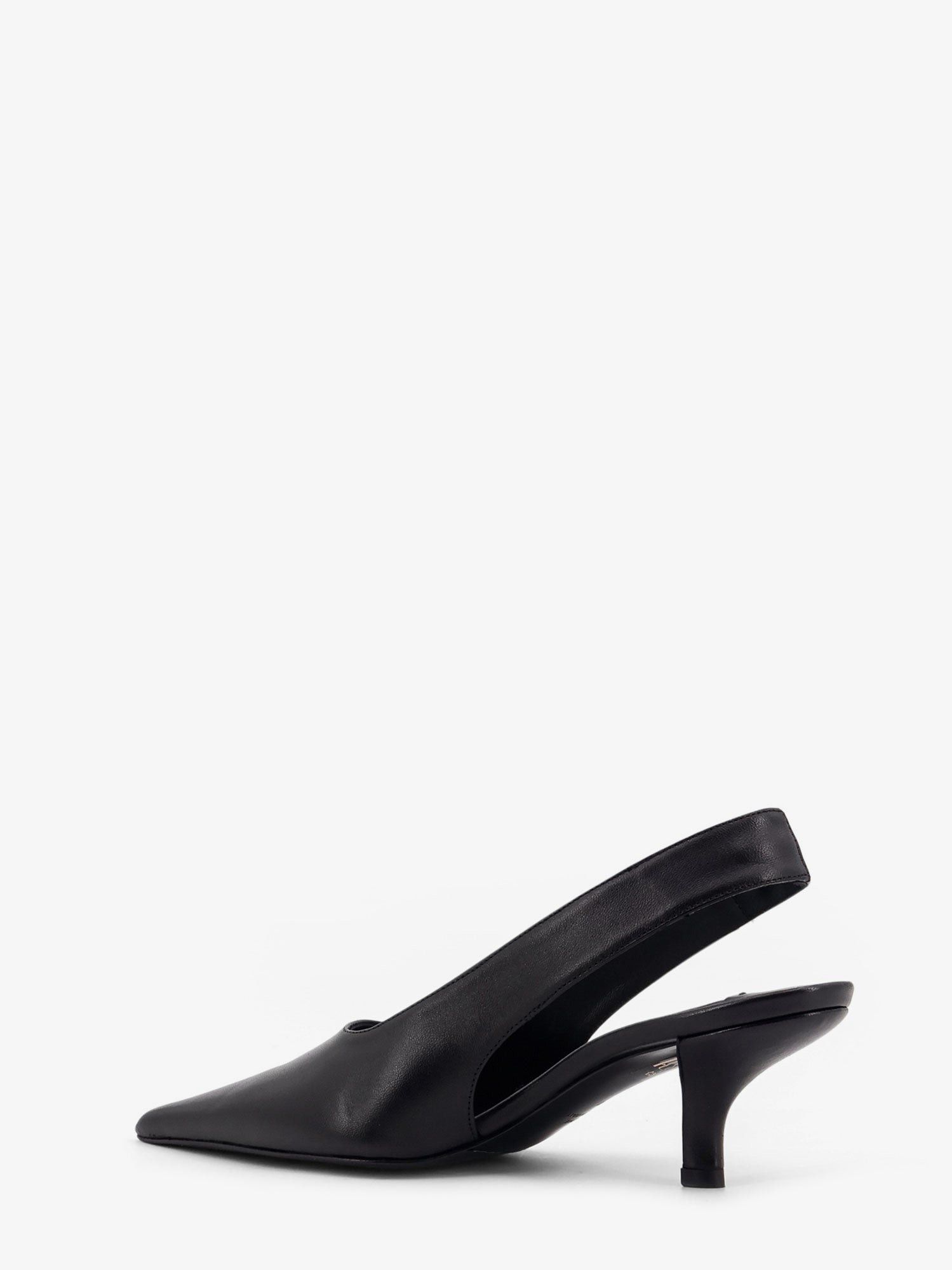 Toteme Slingback Decollete In Pelle Con Effetto Cocco Size US 10 / IT 40 - 4 Thumbnail