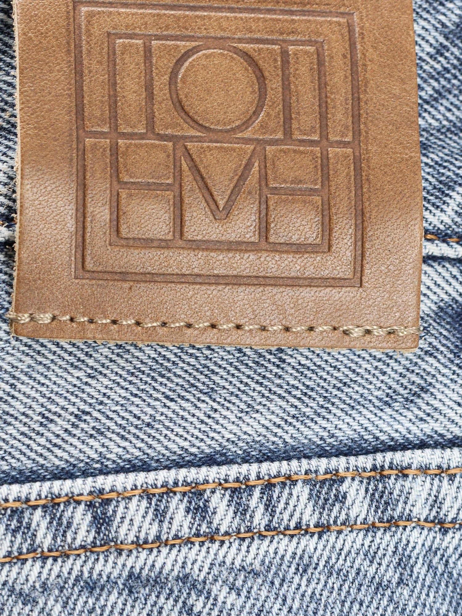 Toteme Low Straight Organic Cotton Jeans Size 24" / US 00 / IT 34 - 3 Thumbnail