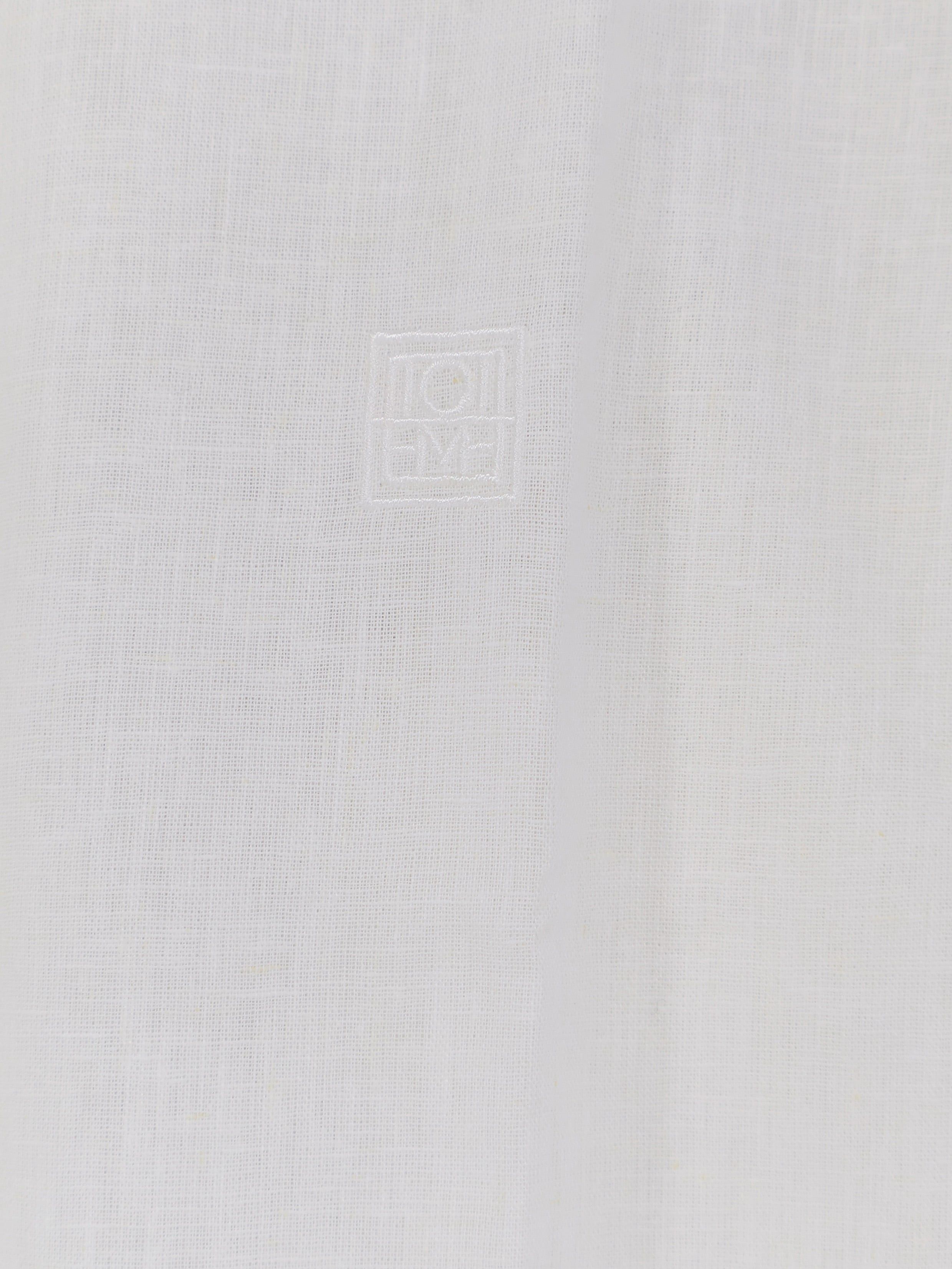 Toteme Oversized Summer Cotton And Linen Shirt Size M / US 6-8 / IT 42-44 - 3 Thumbnail