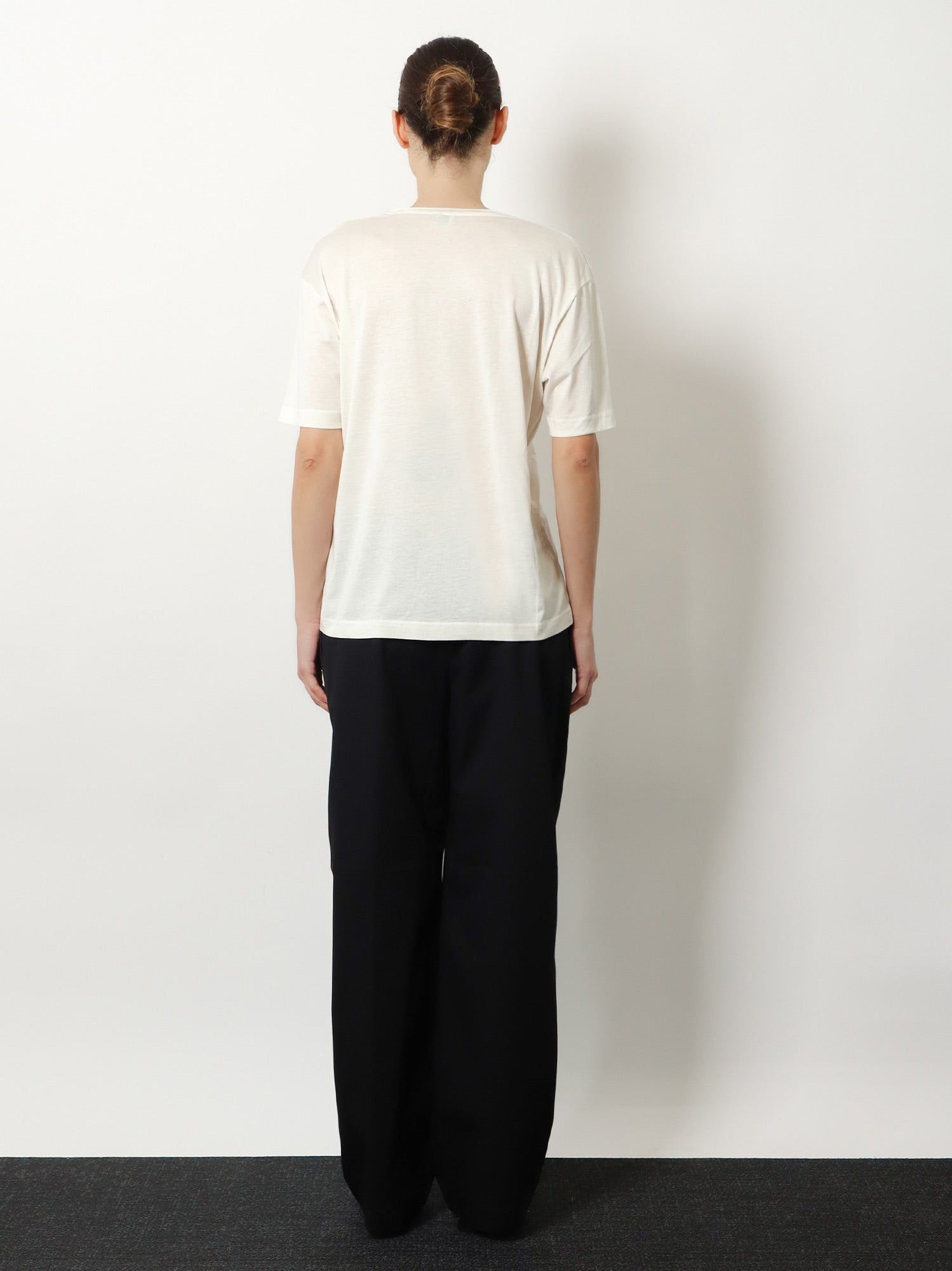 Toteme Silk And Cotton Blend T-Shirt Size M / US 6-8 / IT 42-44 - 5 Thumbnail