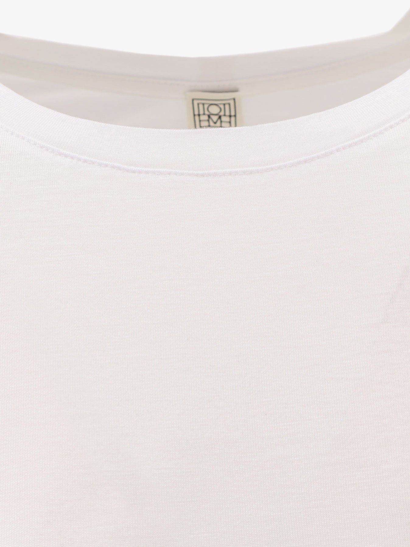 Toteme Classic Long-Sleeve Lyocell And Cotton T-Shirt Size L / US 10 / IT 46 - 3 Thumbnail