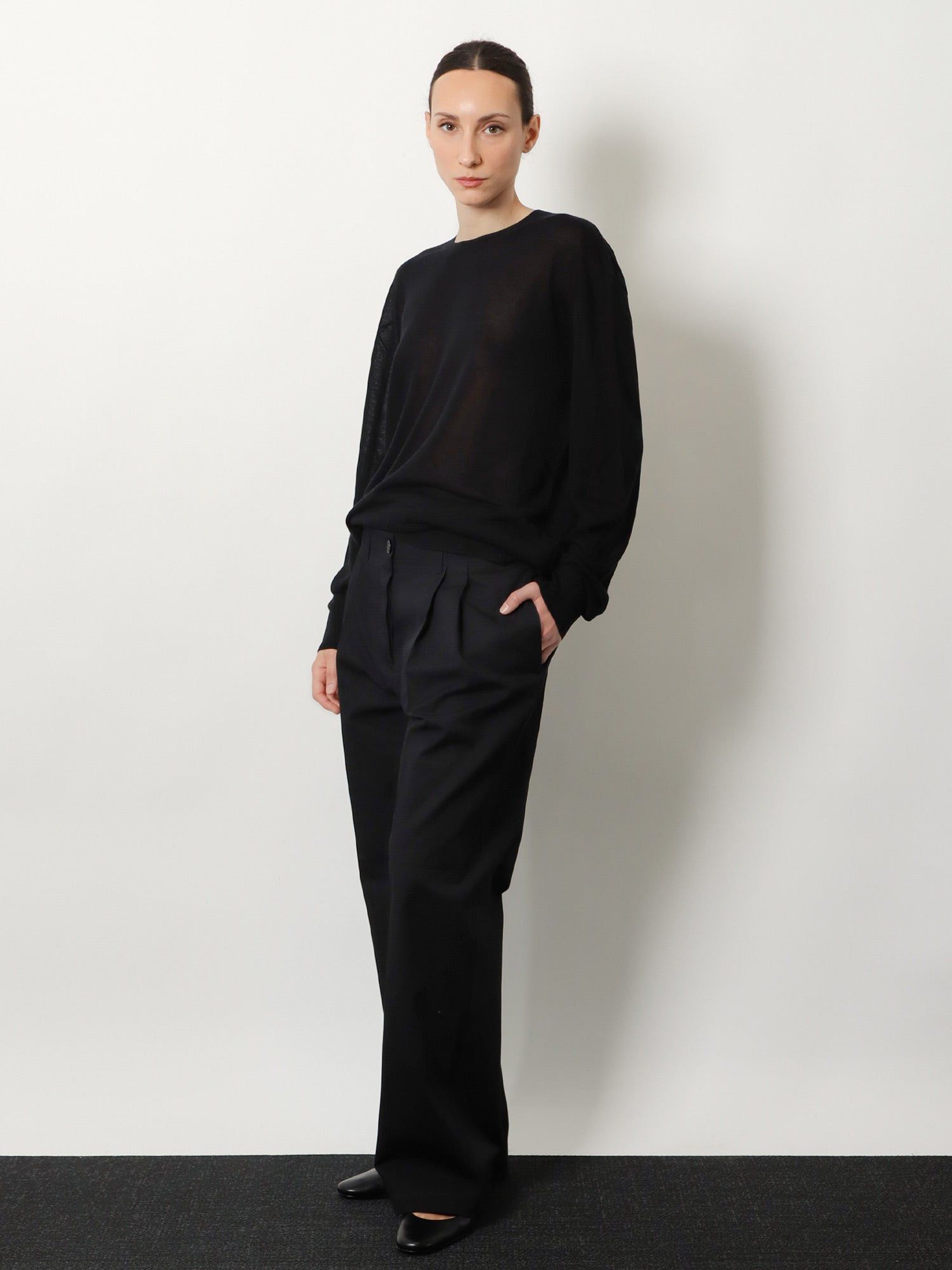 Toteme Lyocell Sweater Size M / US 6-8 / IT 42-44 - 3 Thumbnail