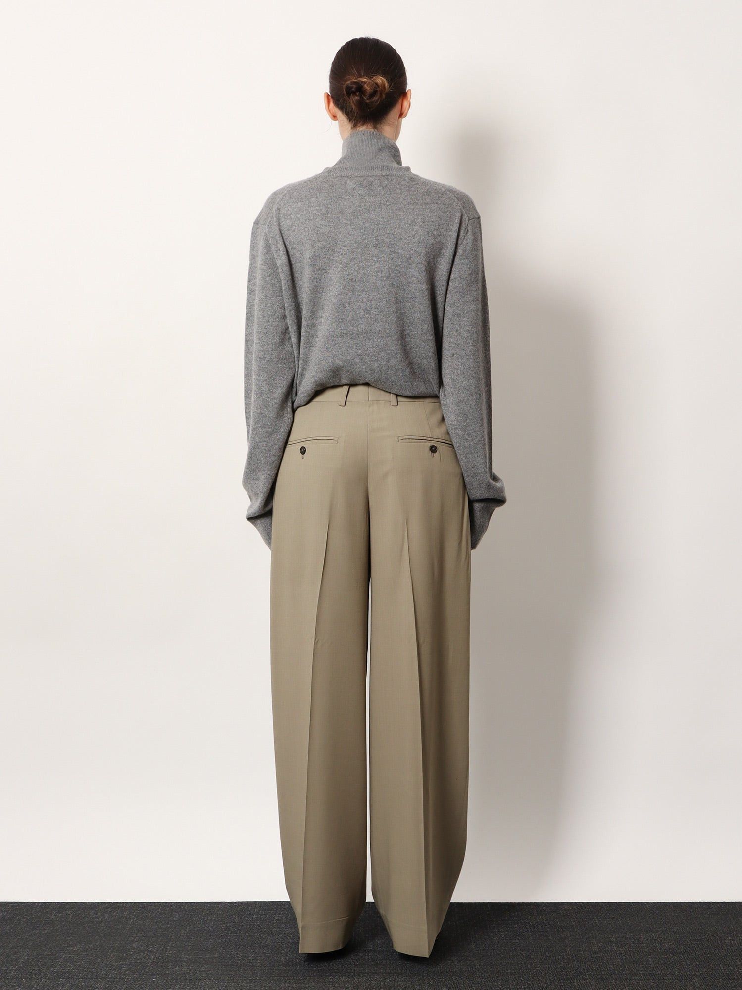 Toteme Viscose And Wool Trousers Size 26" / US 2 / IT 38 - 3 Thumbnail